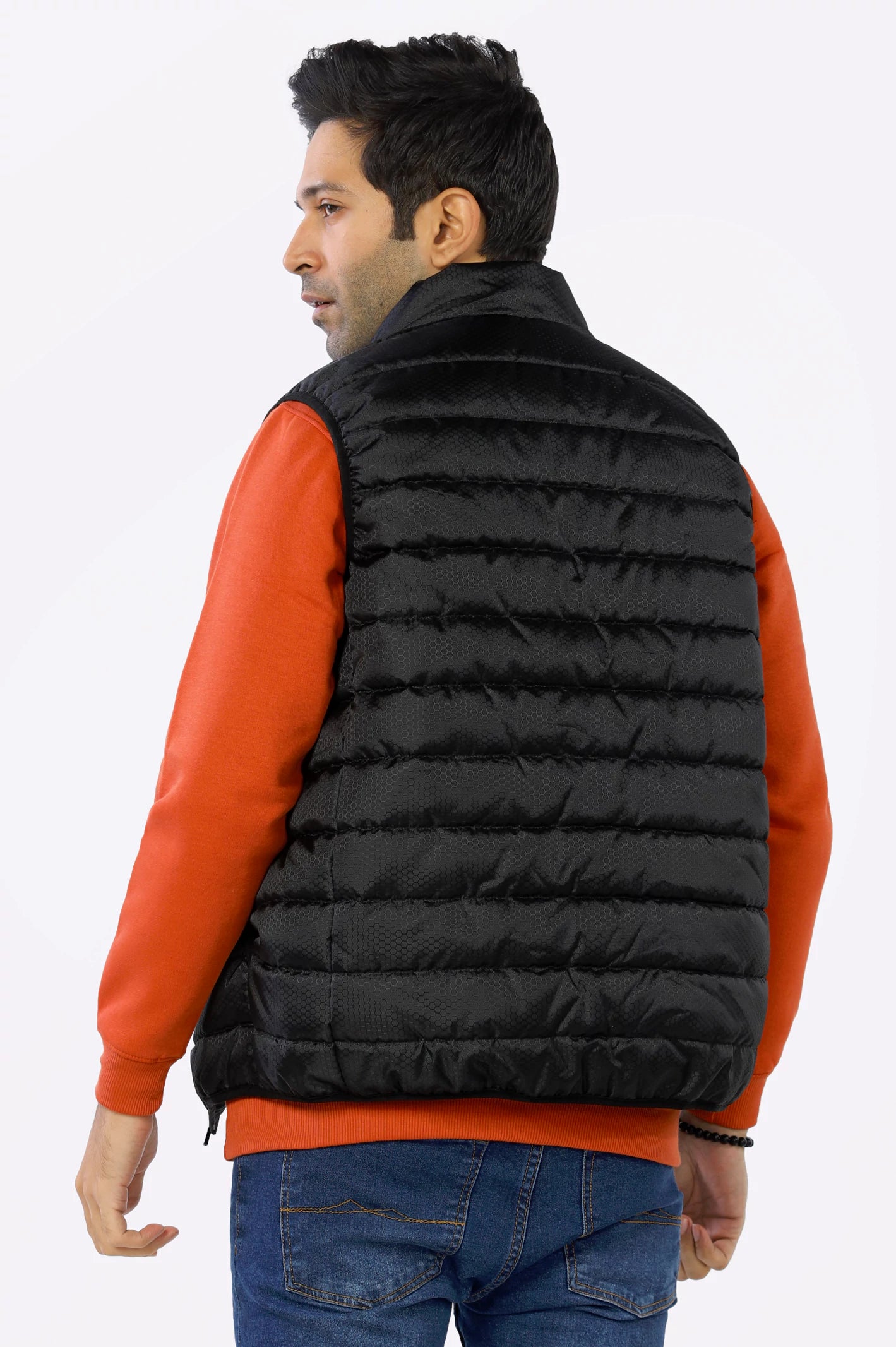 Black Sleeveless Jackets - Image 4