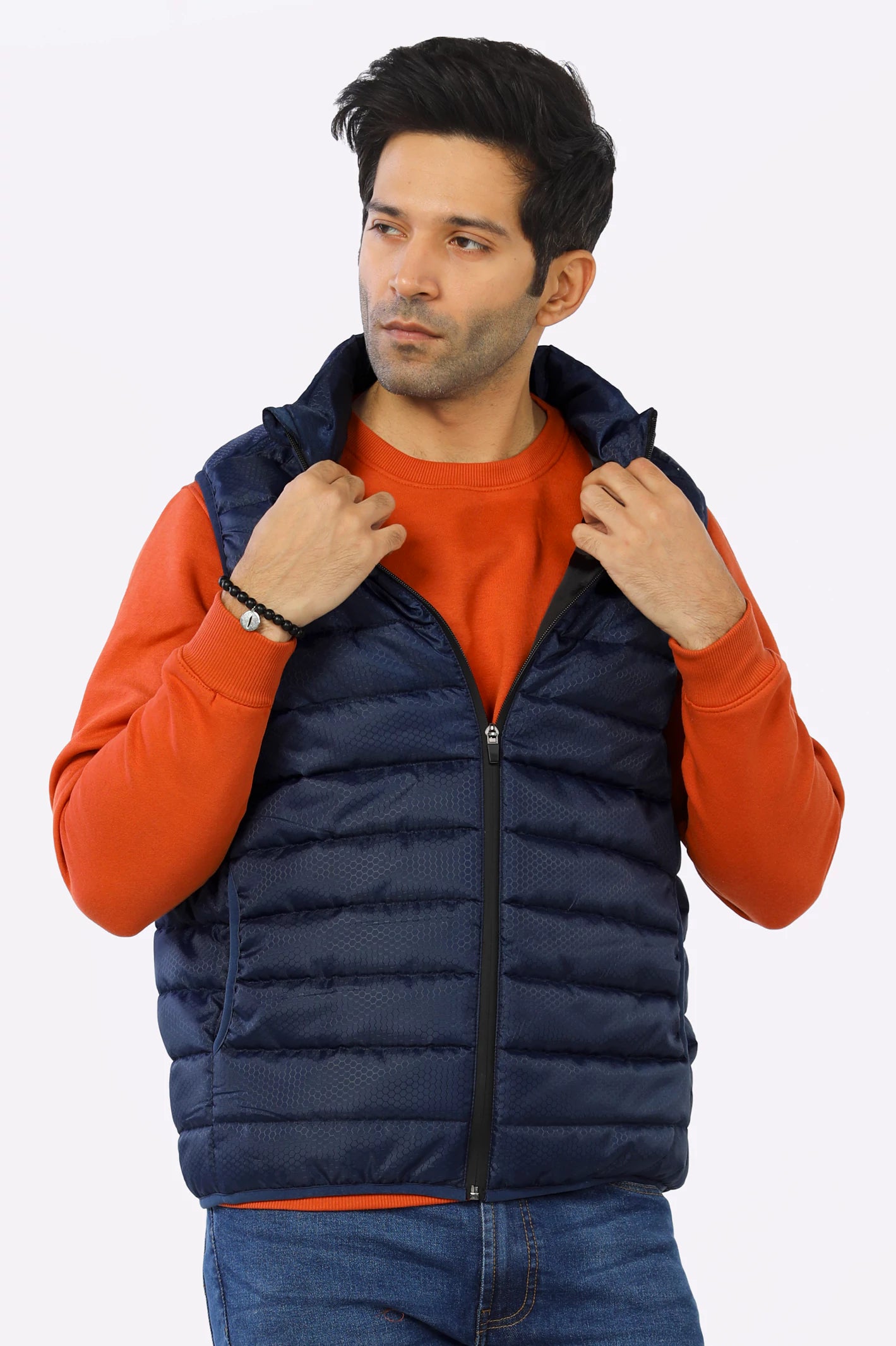 Navy Blue Men's Jacket