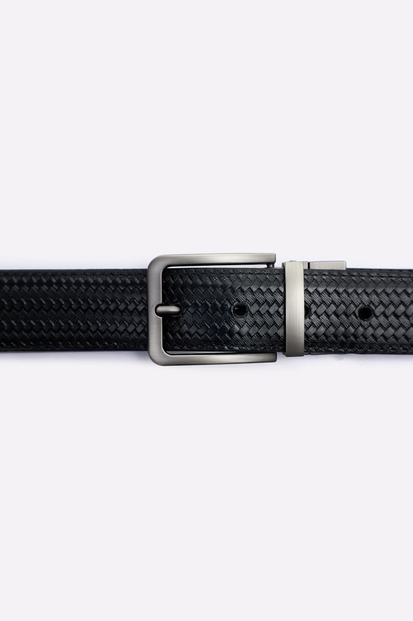 Black Men's Belt - Image 2