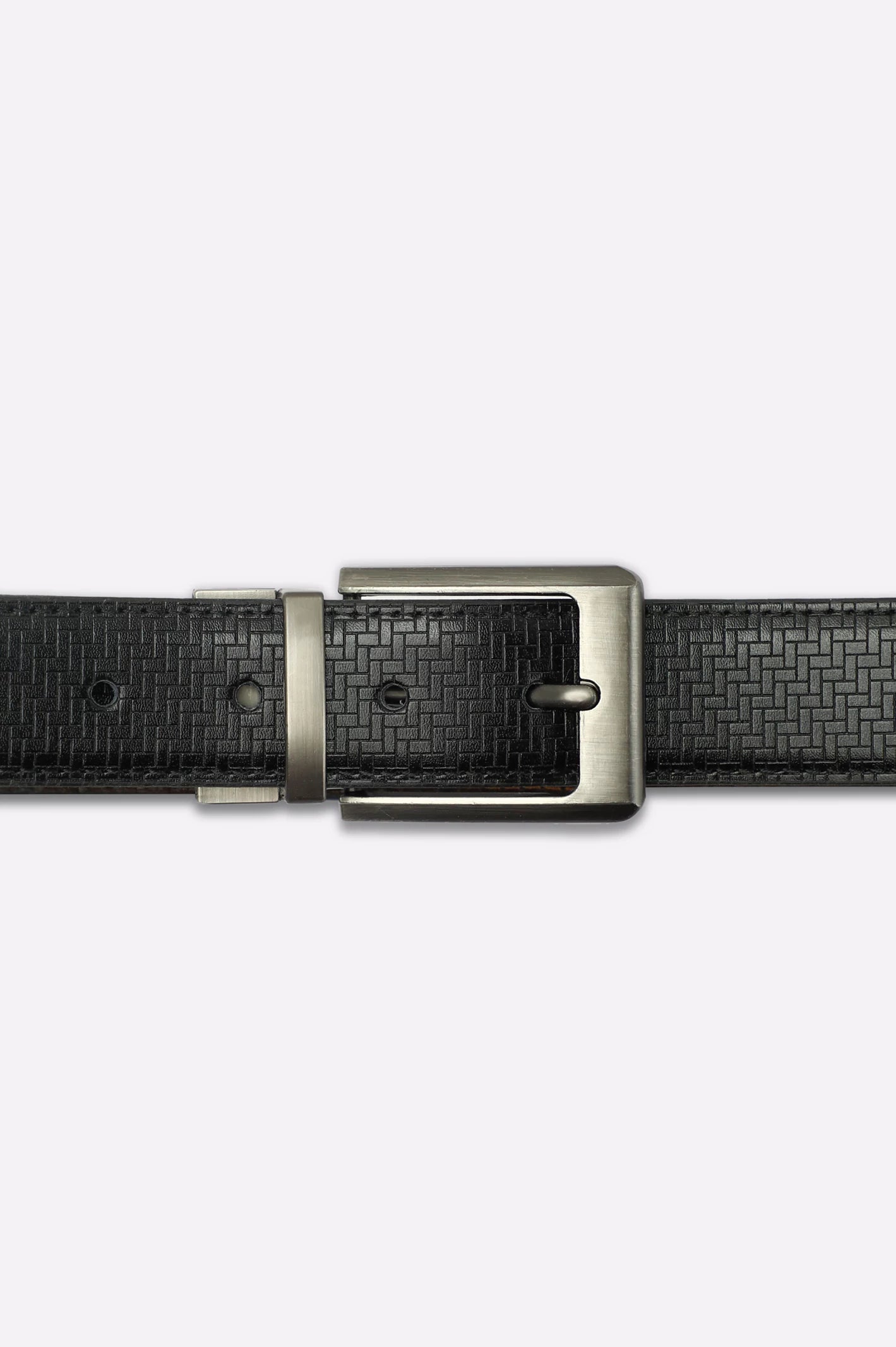 Black & Brown Men's Belt - Image 3