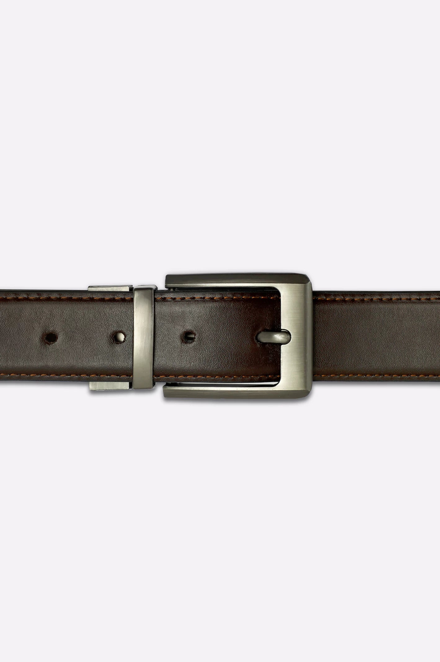 Black & Brown Men's Belt - Image 3