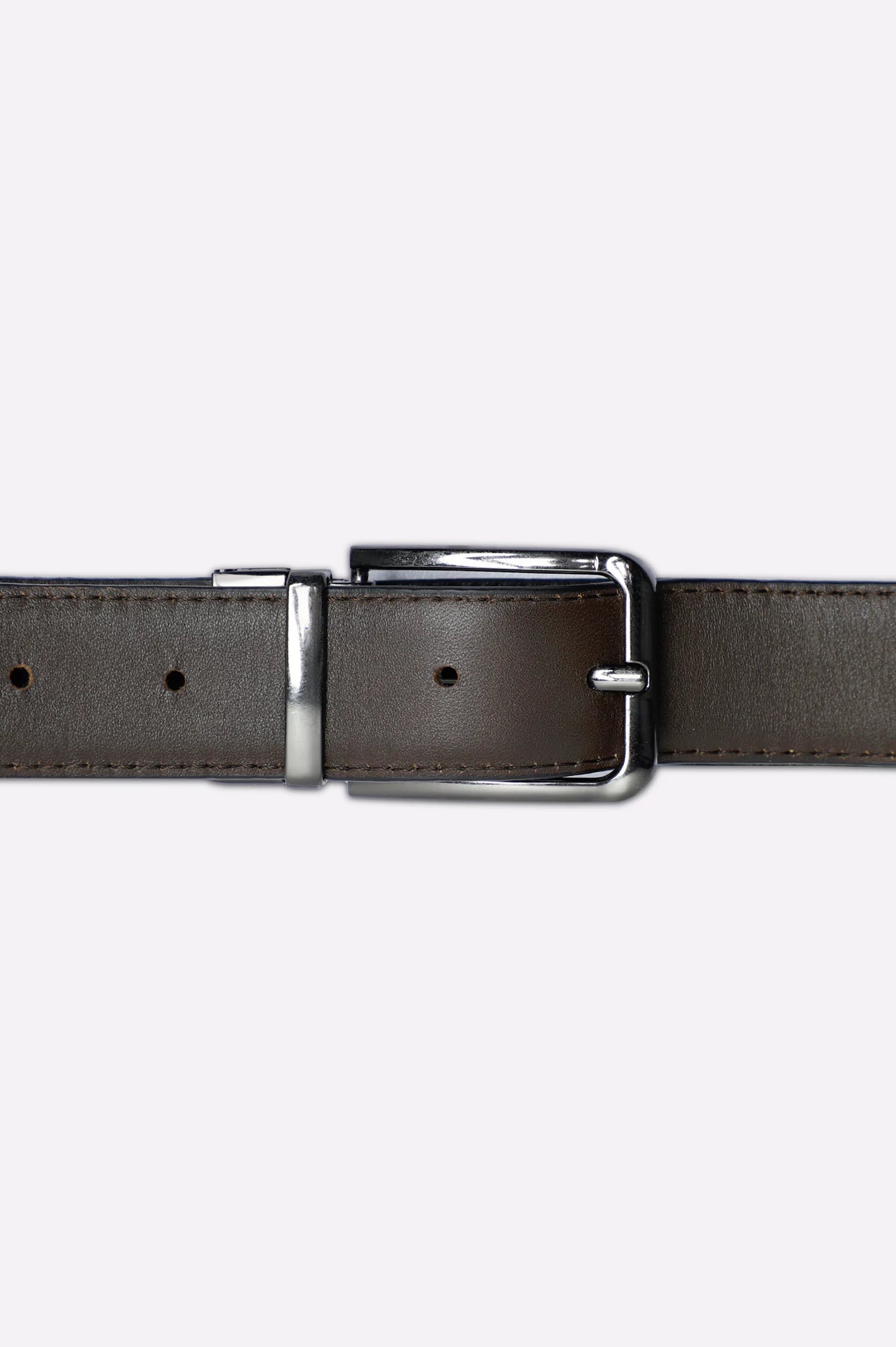 Black & Brown Men's Belt - Image 3