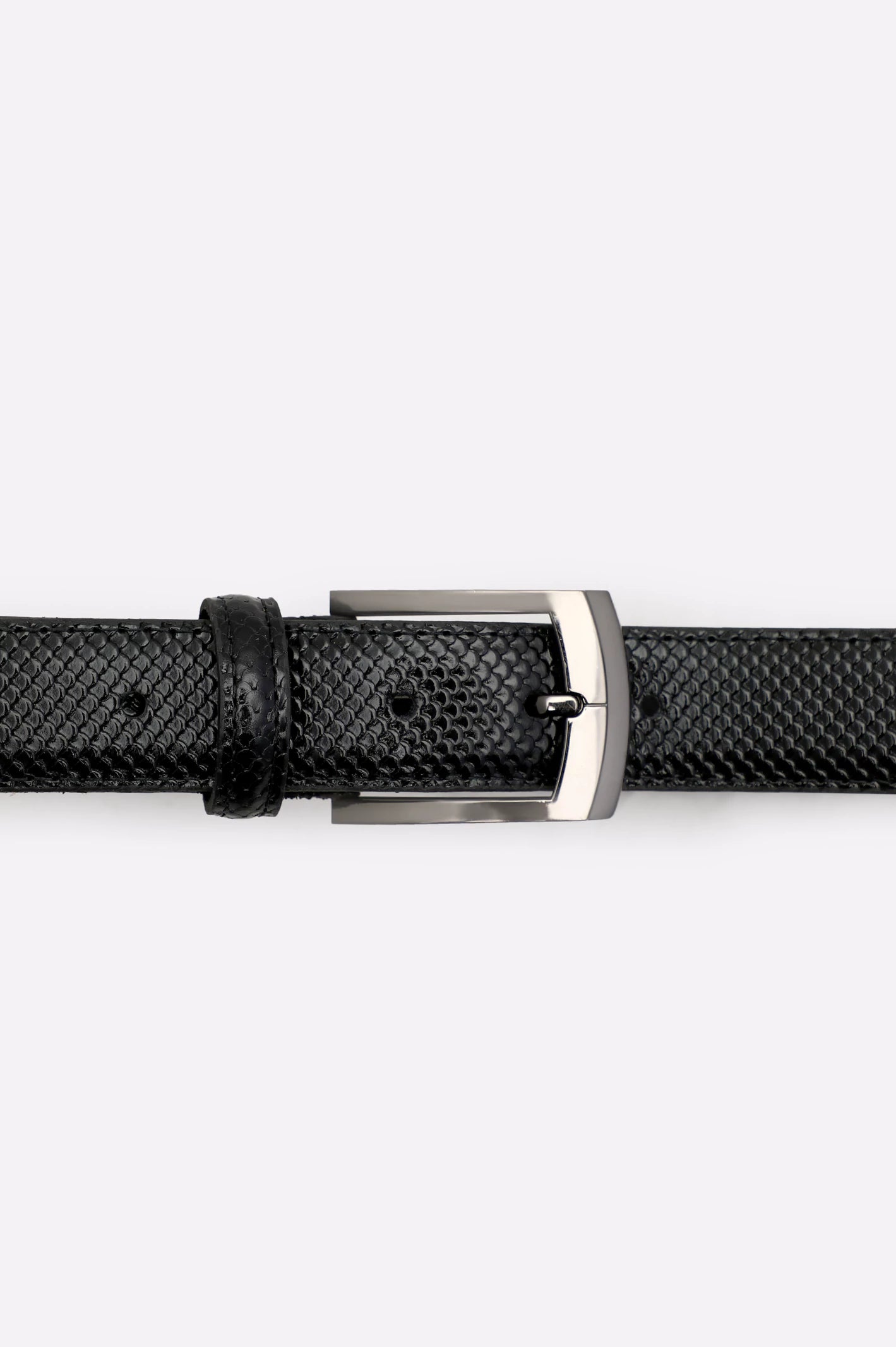 Black Men's Belt - Image 2