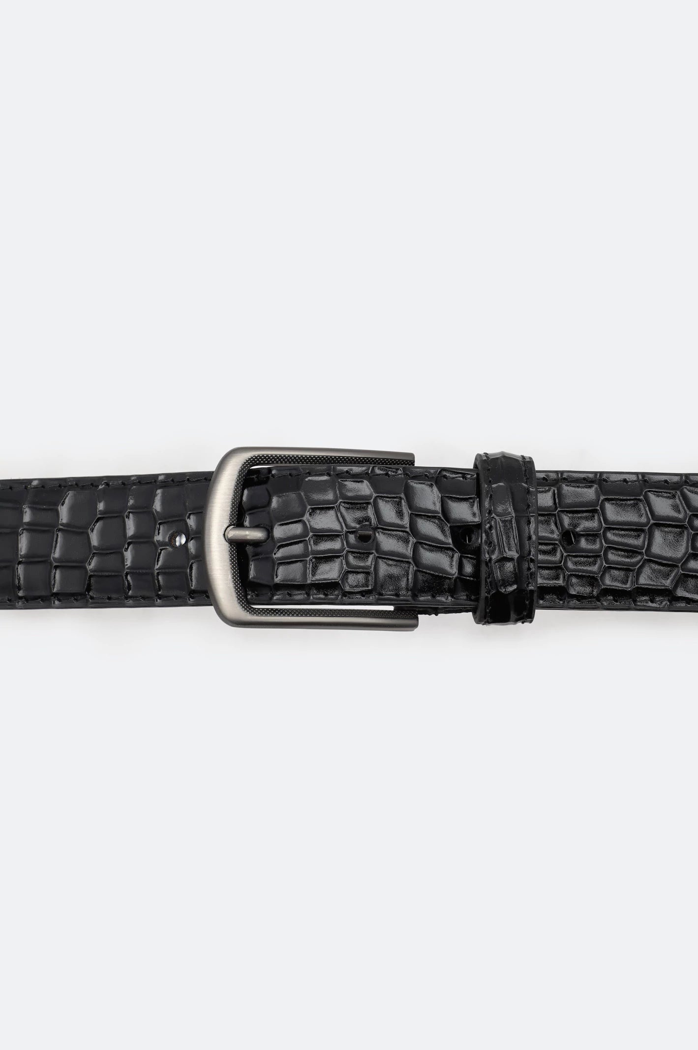 Black Men's Belt - Image 2