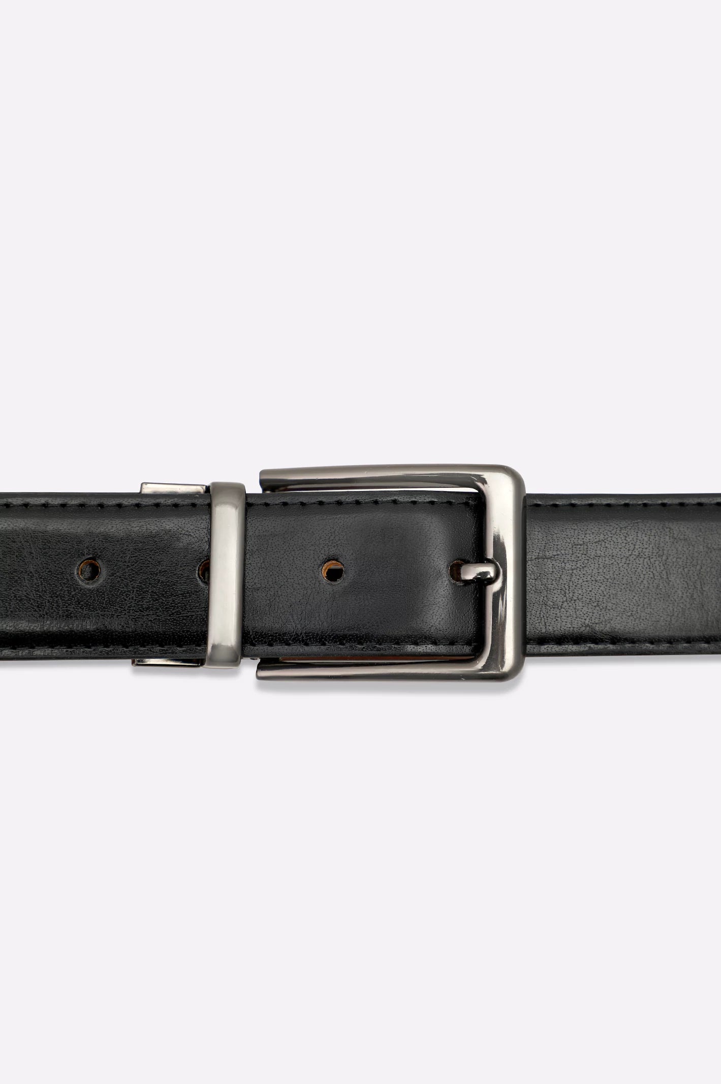 Black / Brown Men's Belt - Image 3