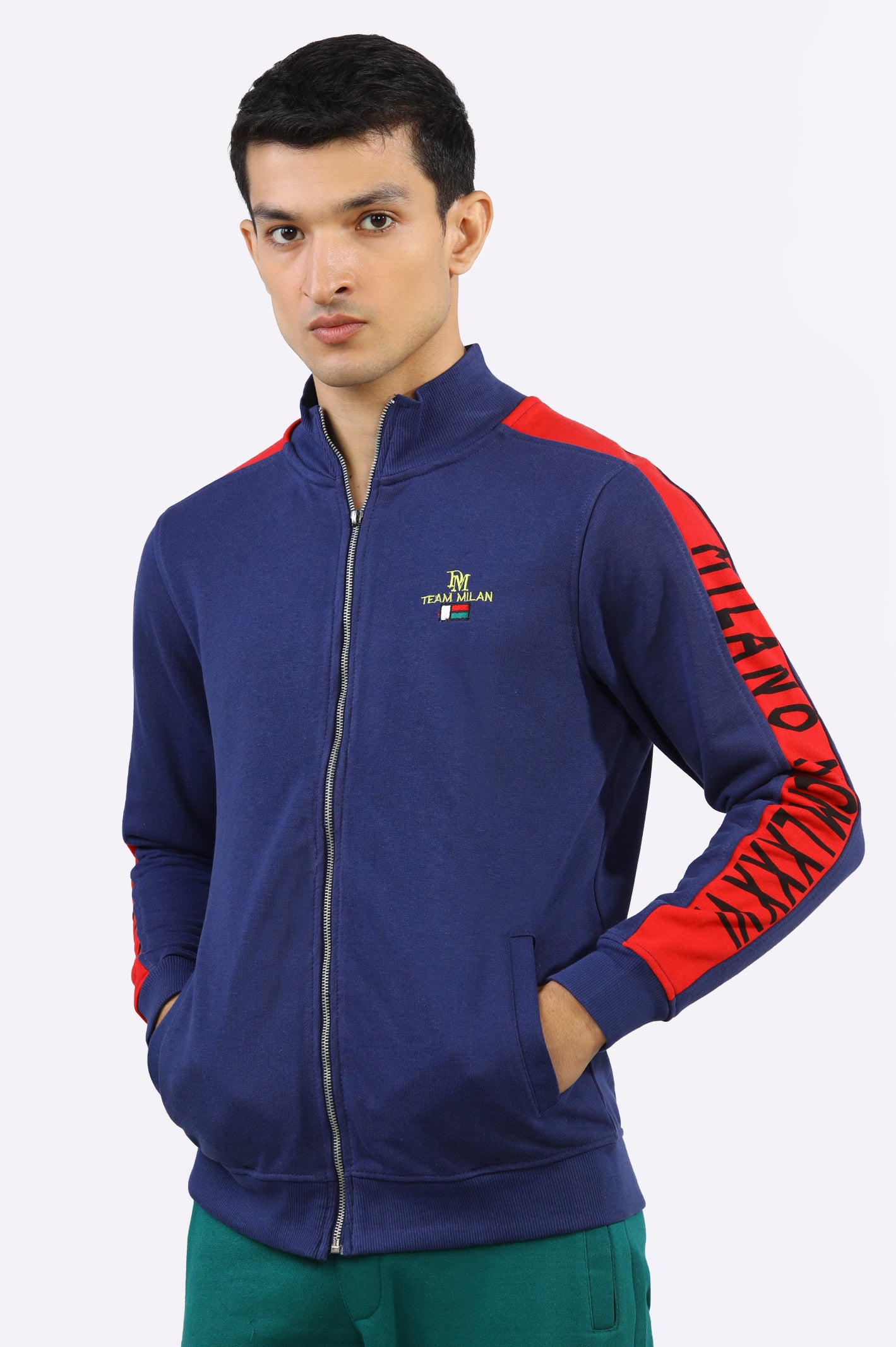 Zip-Up Knitted Jacket