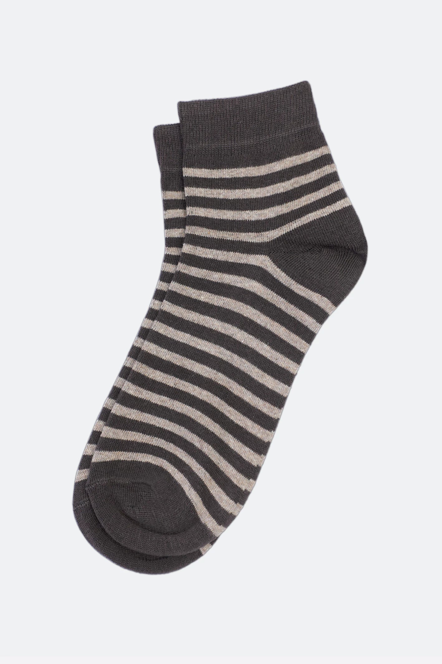 Brown Ankle Socks