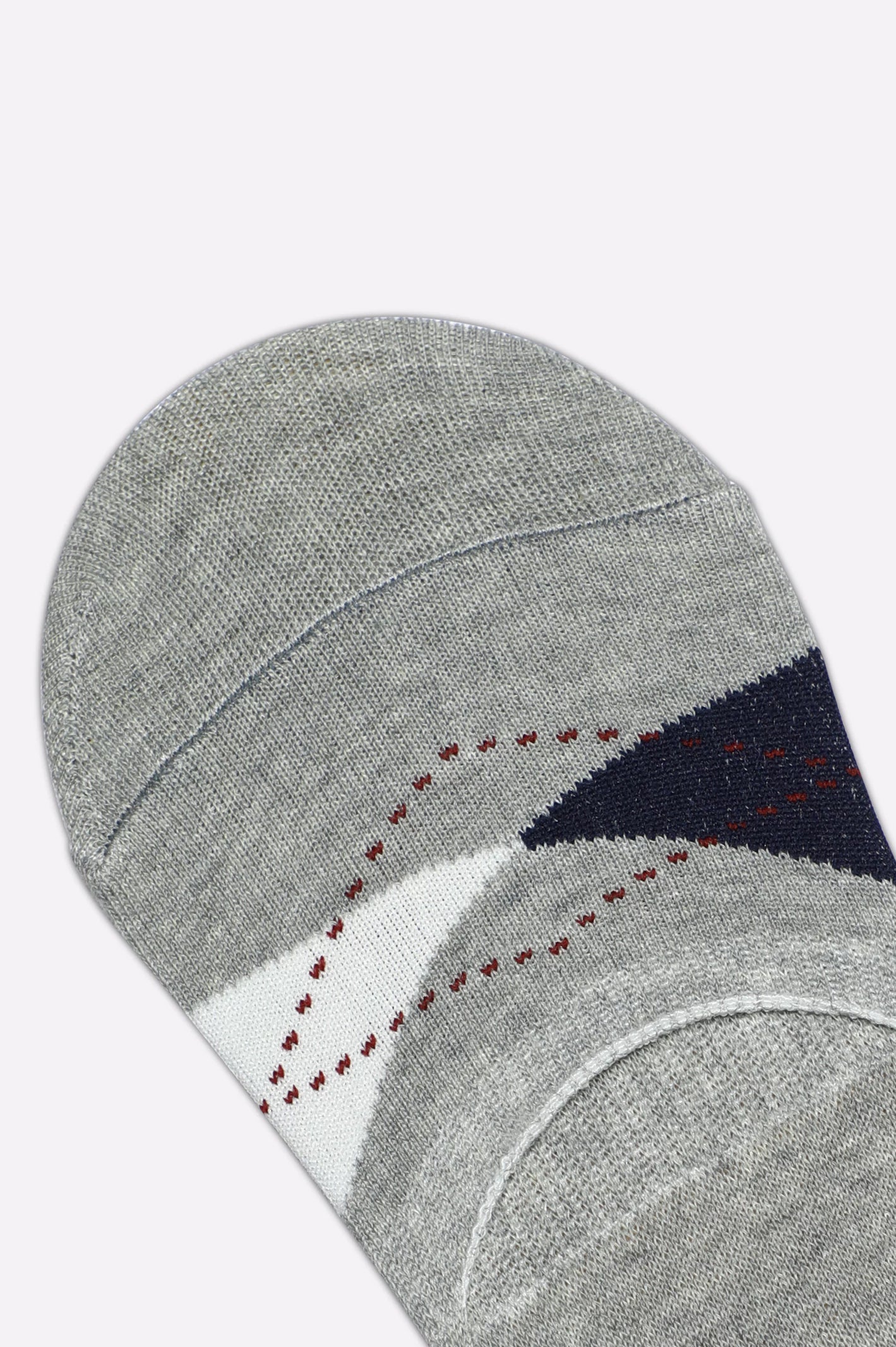 Heather Grey Hidden Socks - Image 2