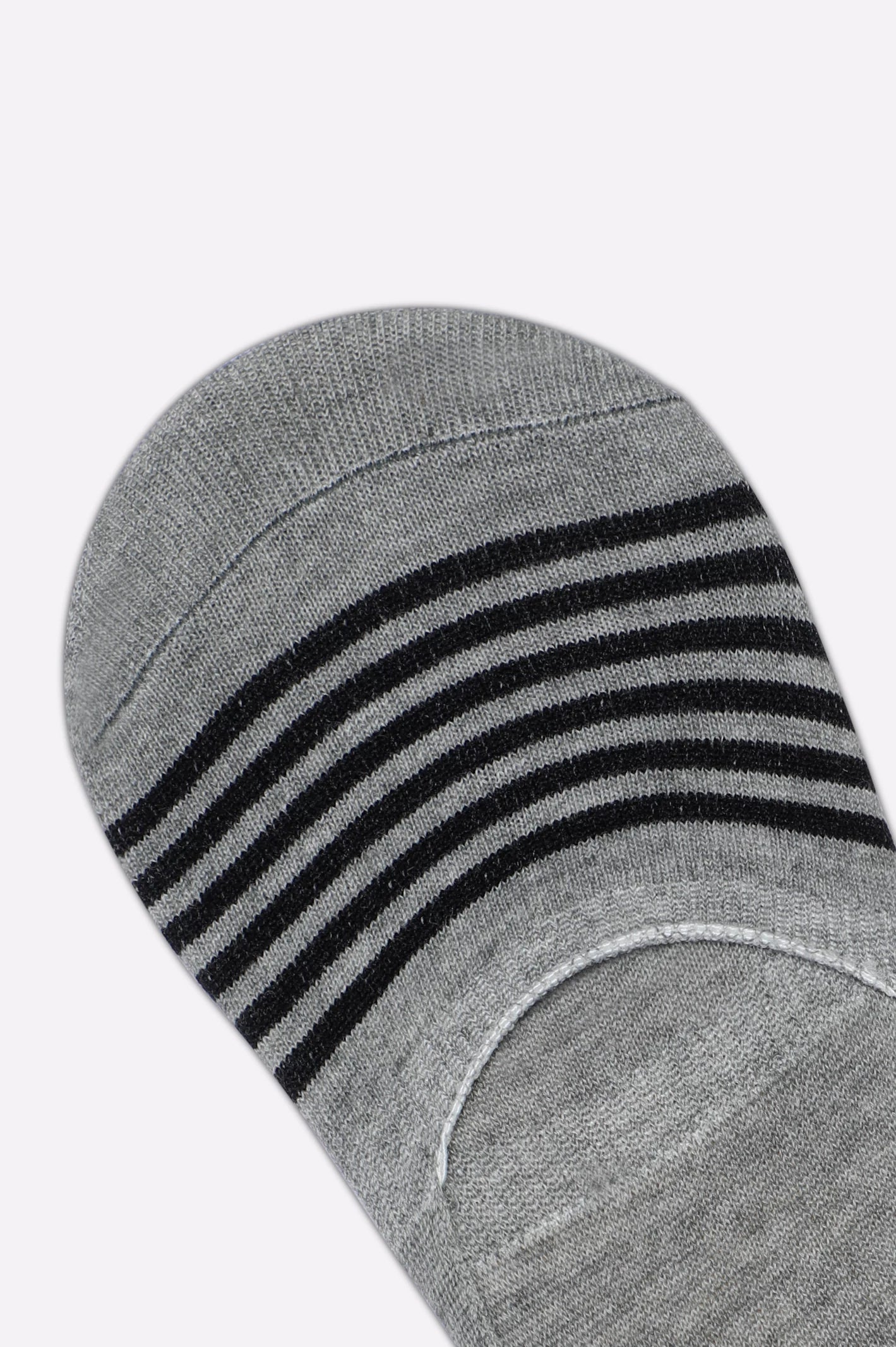 Heather Grey Hidden Socks - Image 2