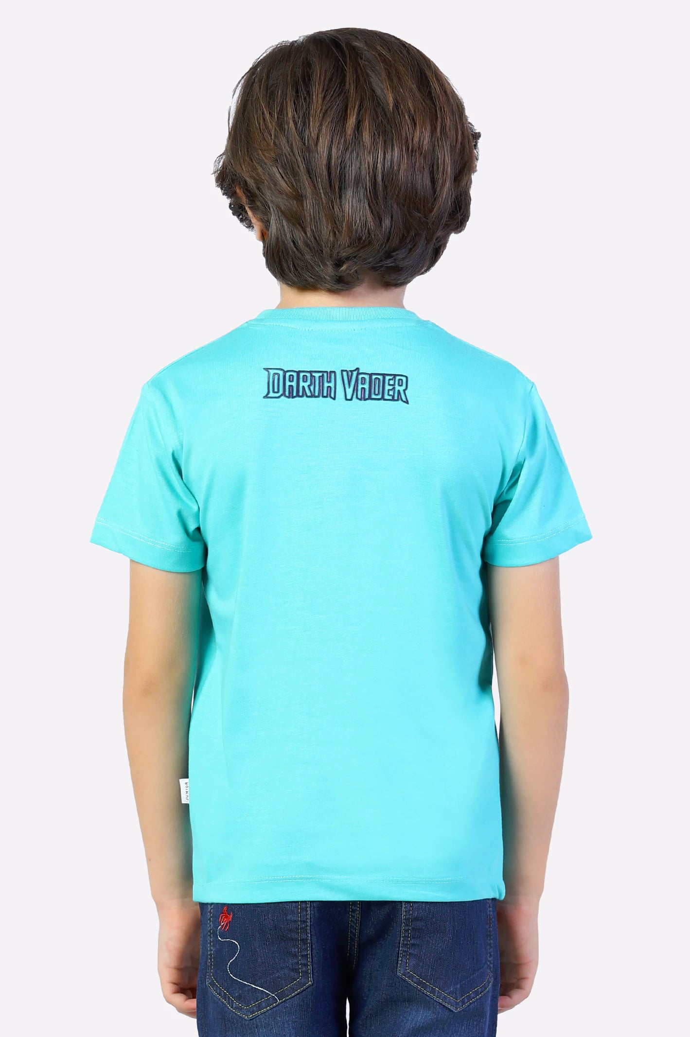 Aqua Graphic Print T-Shirt - Image 3