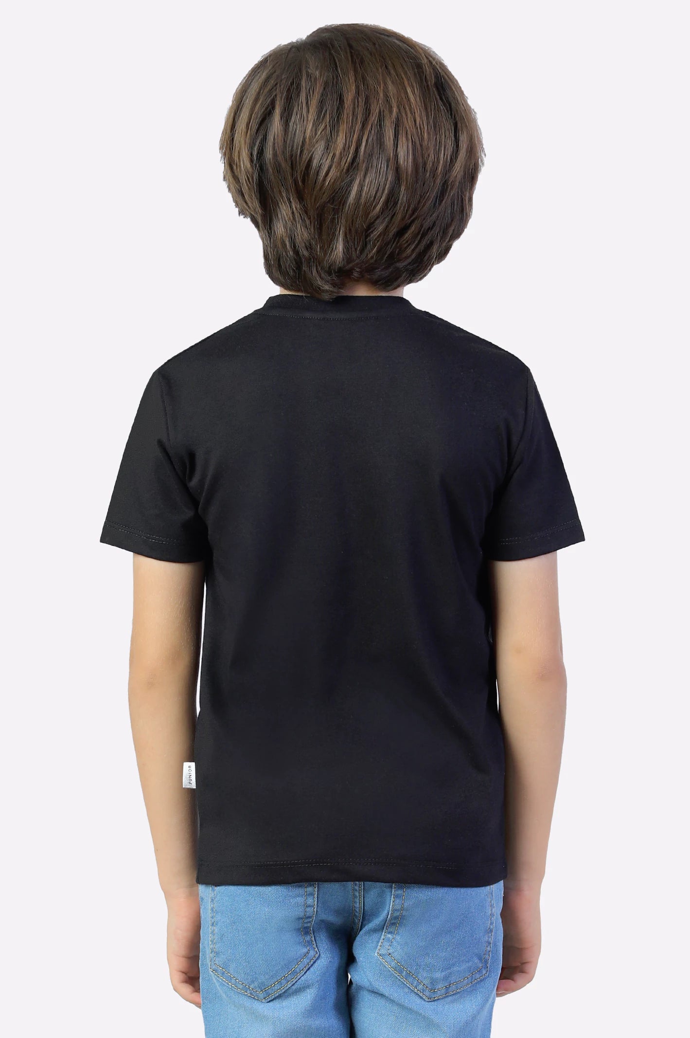 Black Graphic Print T-Shirt - Image 3