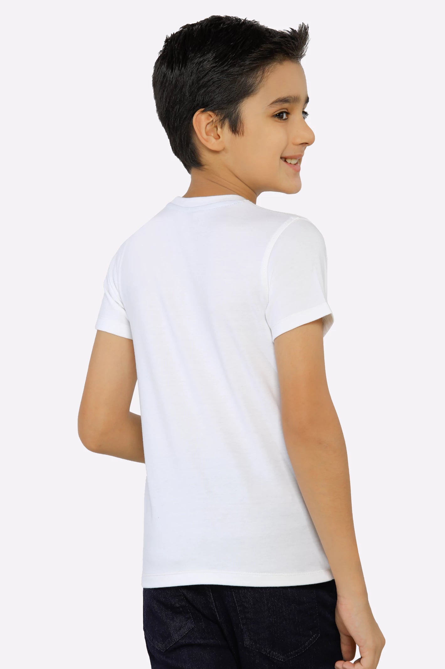 White Graphic Print T-Shirt - Image 3