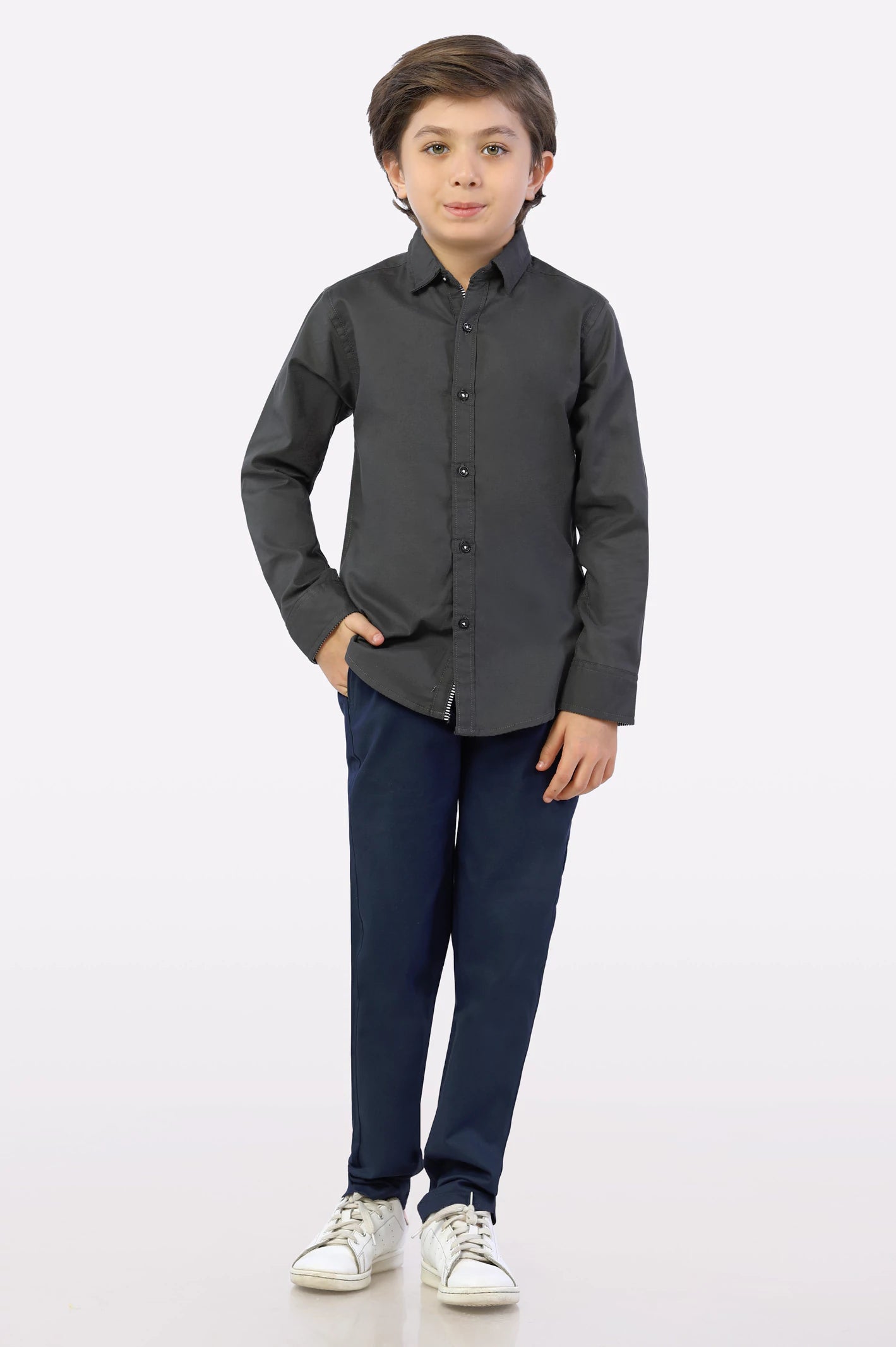 Plain Casual Shirt - Image 2