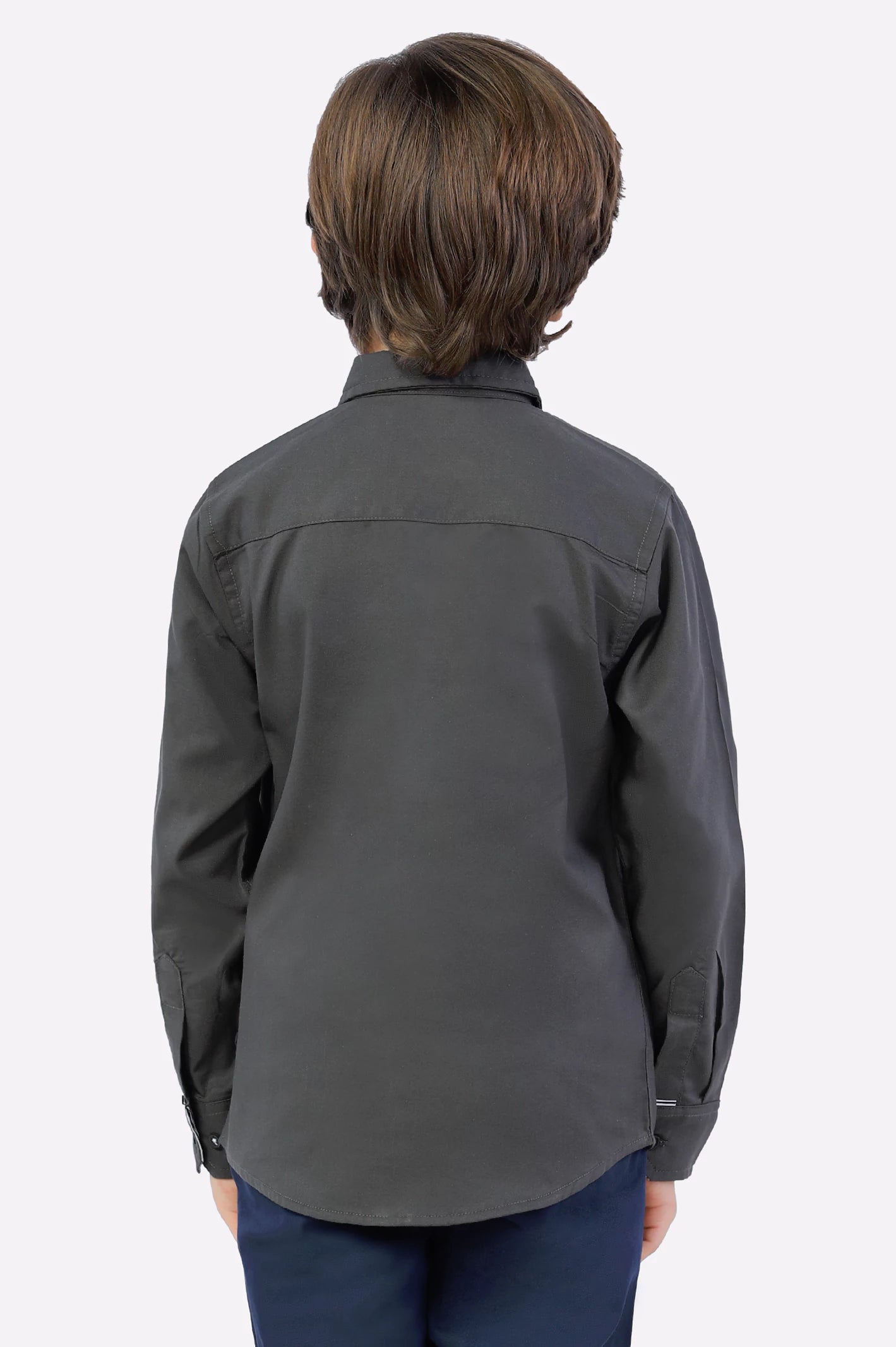 Plain Casual Shirt - Image 3