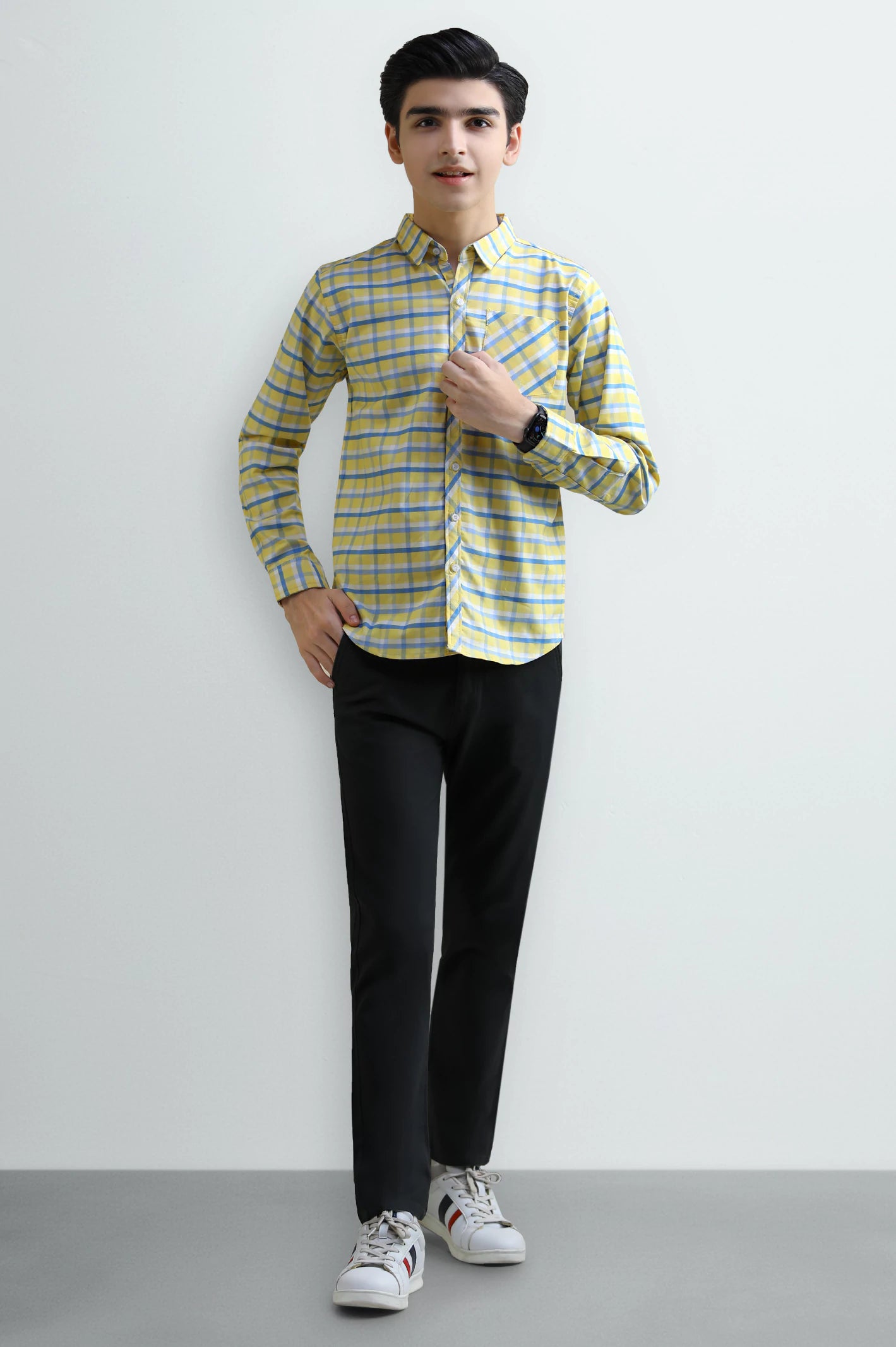 Check Boys Casual Shirt - Image 2