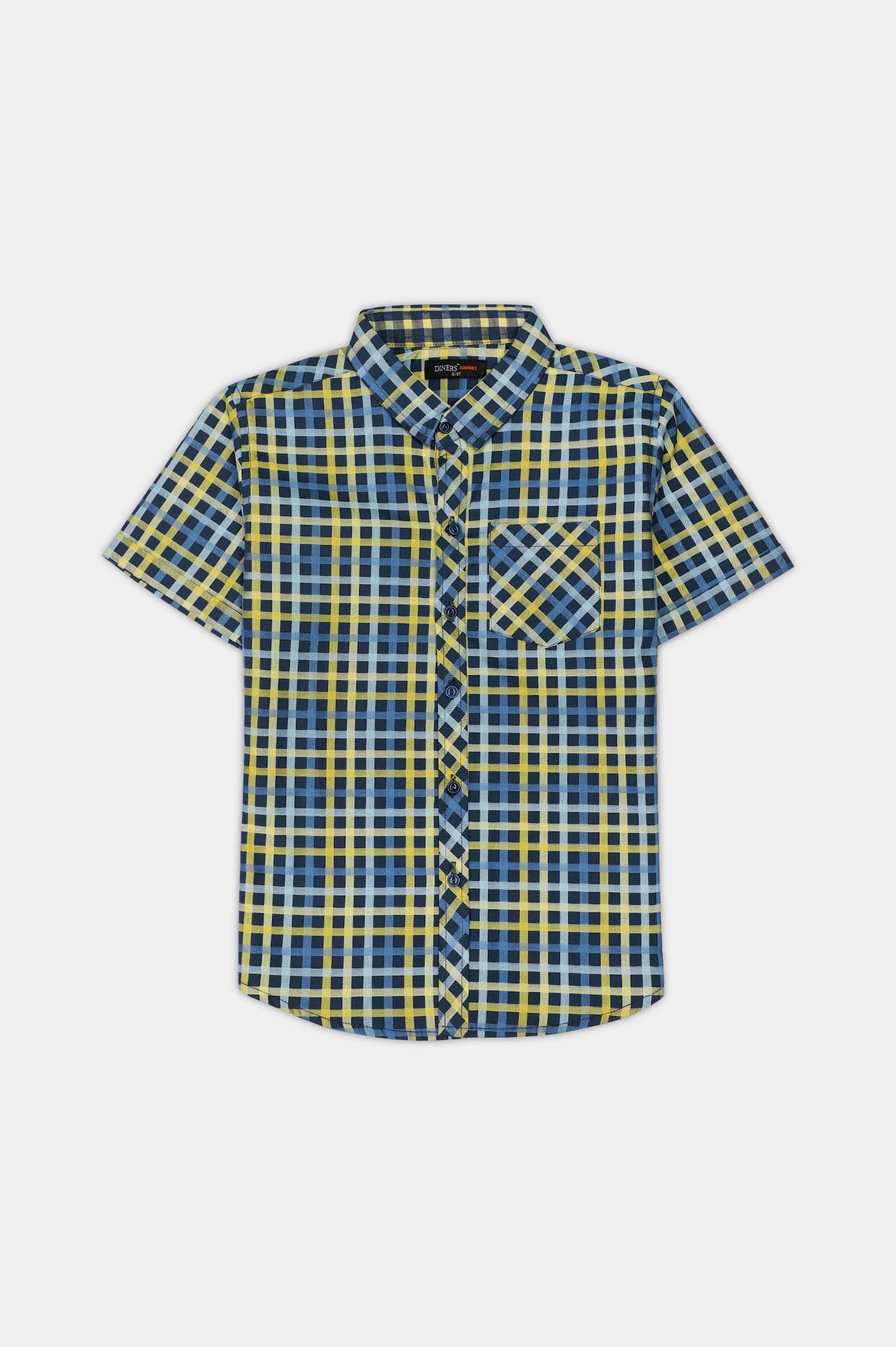 Gingham Check Casual Shirt