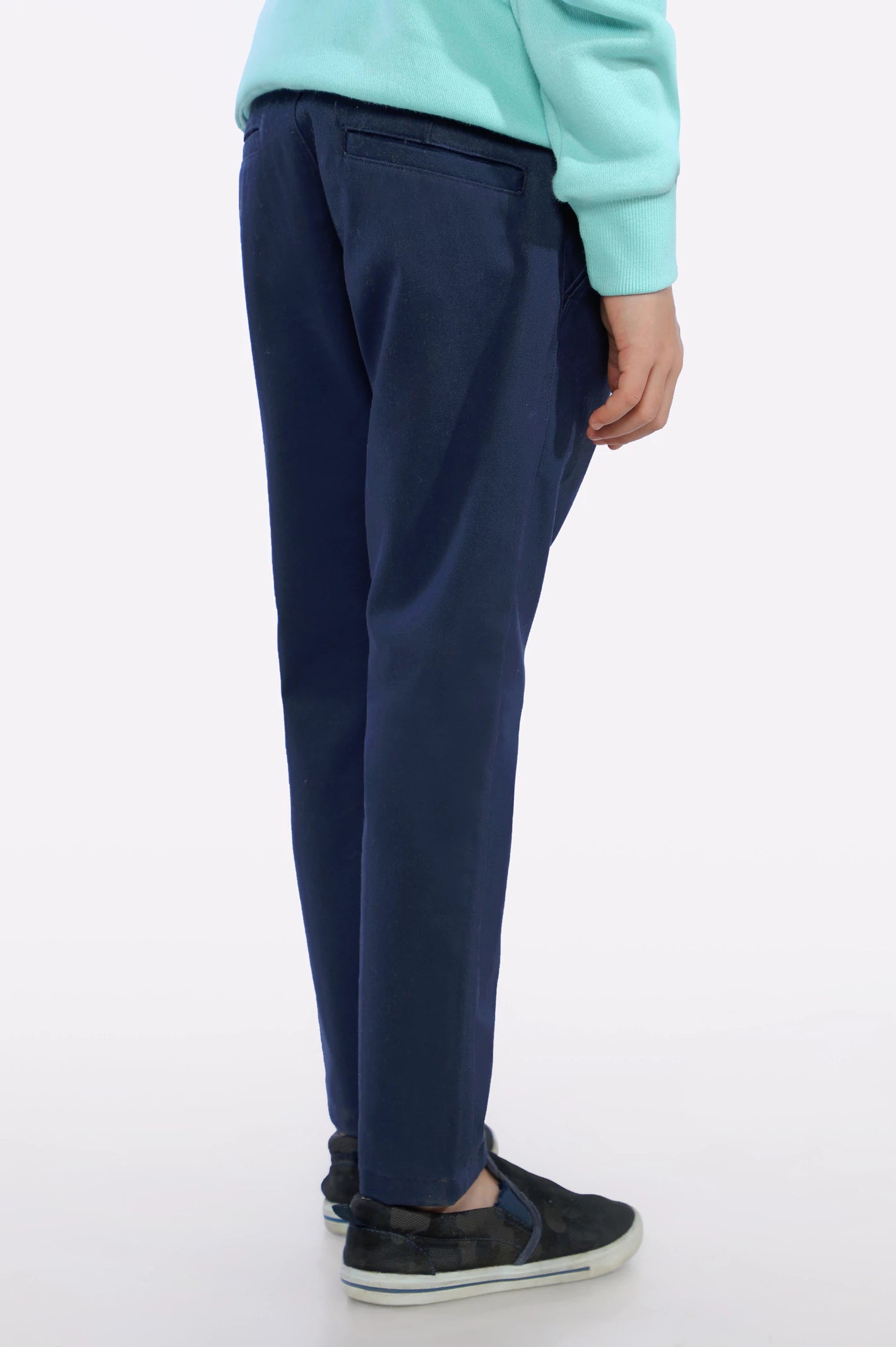 Navy Blue Chino Trouser - Image 3
