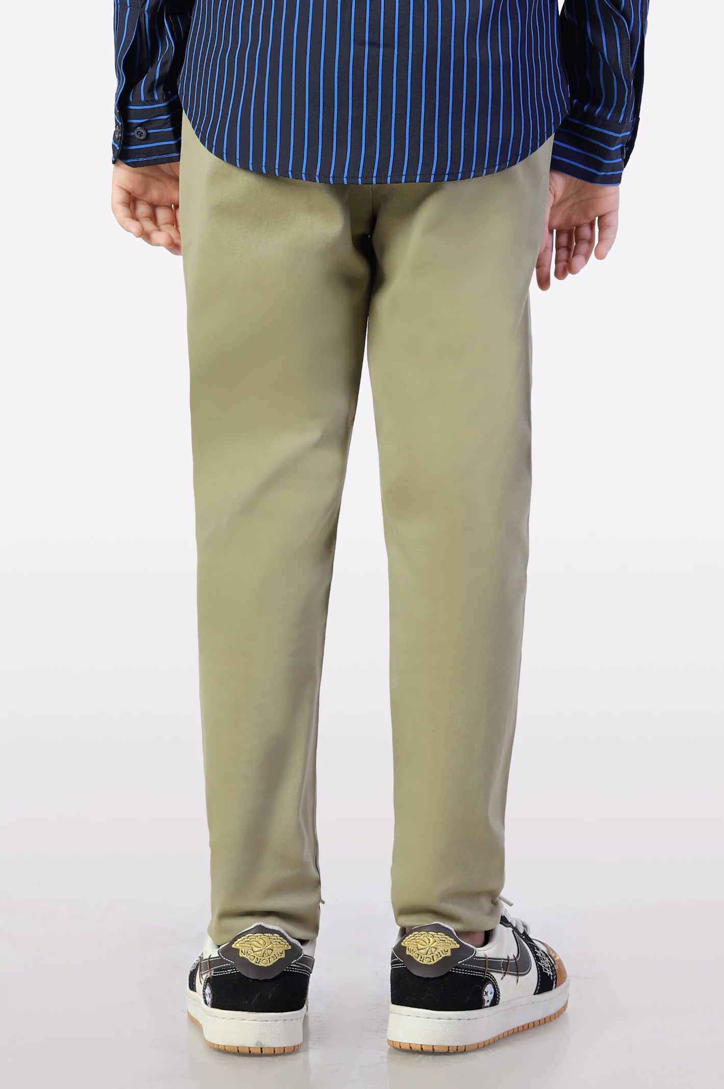 Beige Smart Fit Cotton Chino - Image 3