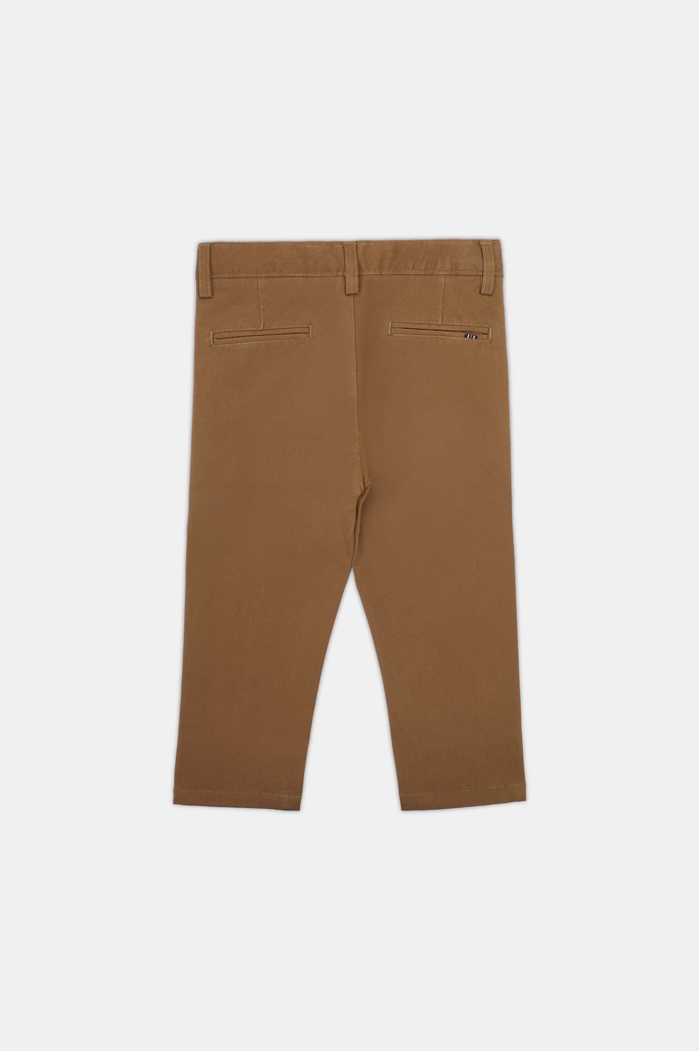 Brown Boys Cotton Chinos - Image 2