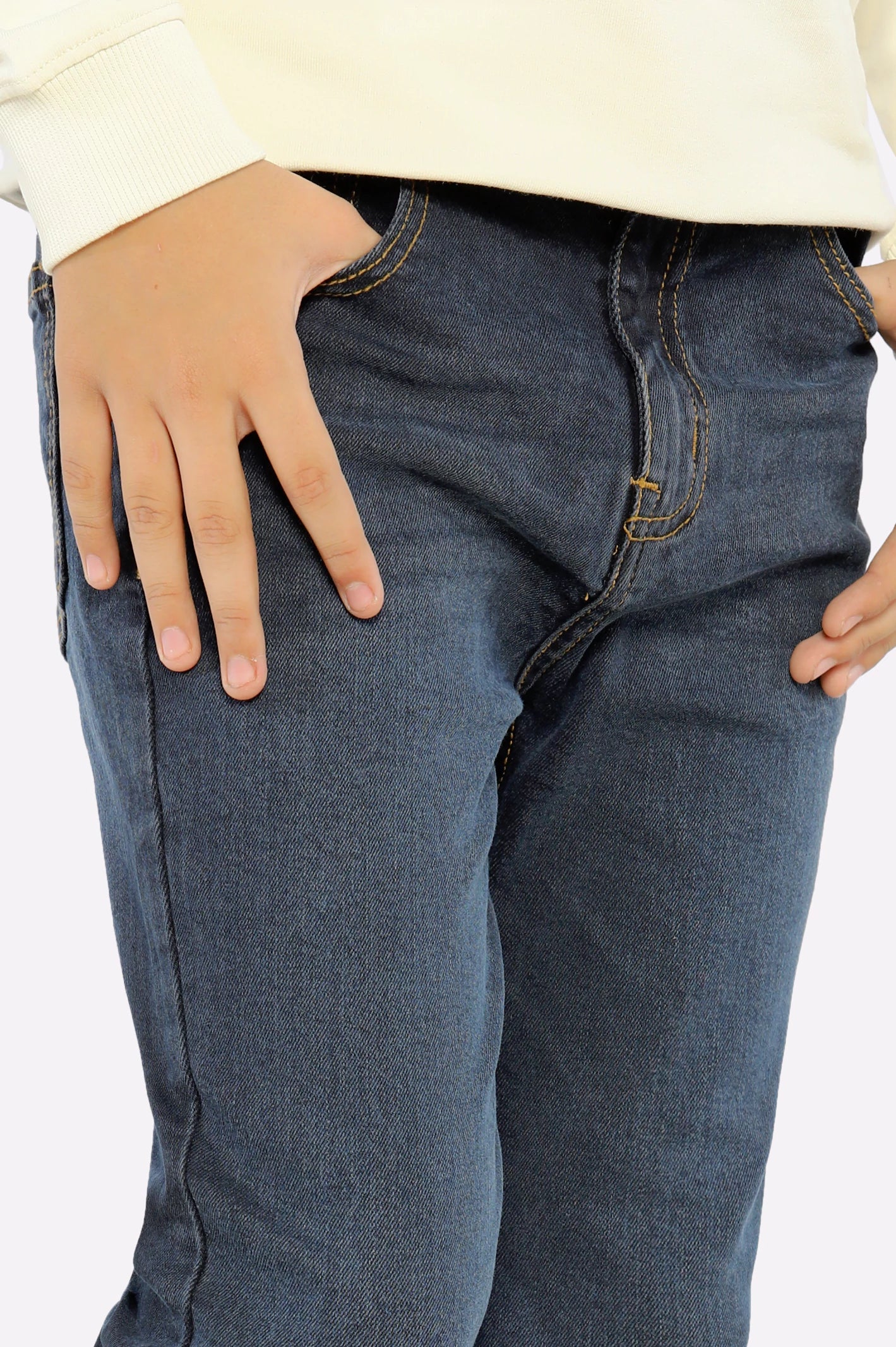 Blue Denim Jeans For Boys - Image 2