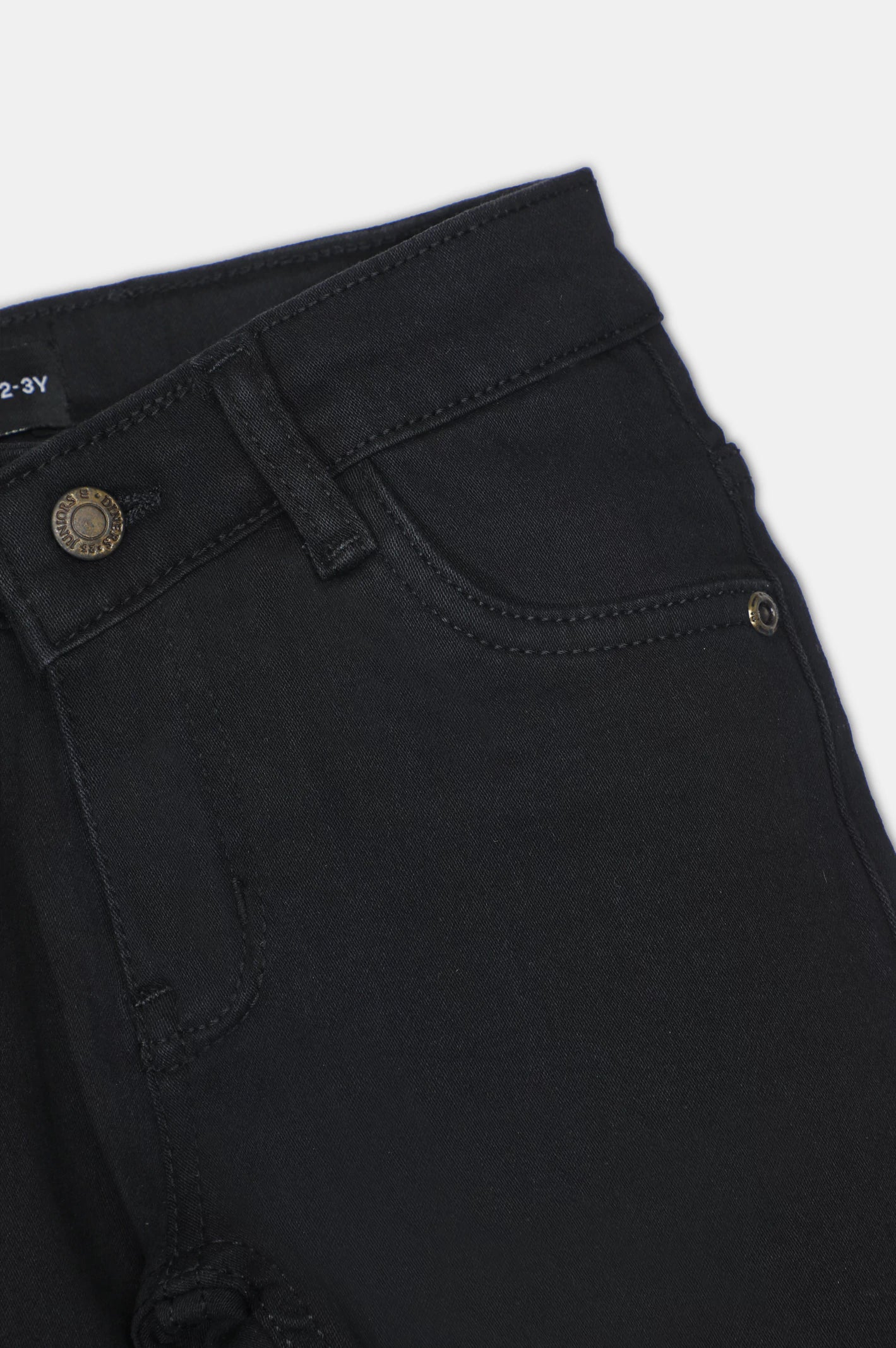 Black Denim Jeans - Image 2