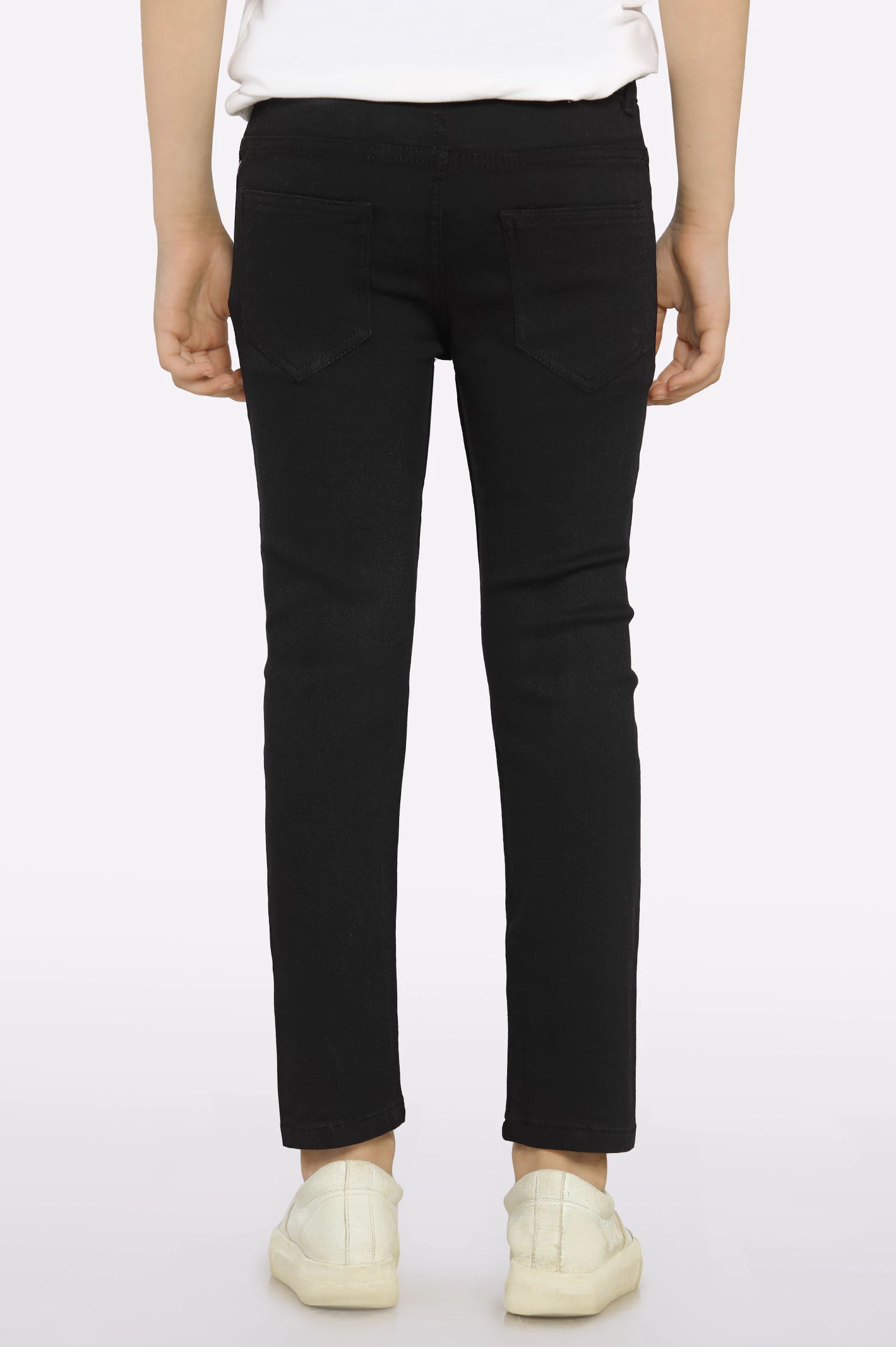 Black Denim Jeans For Boys - Image 3