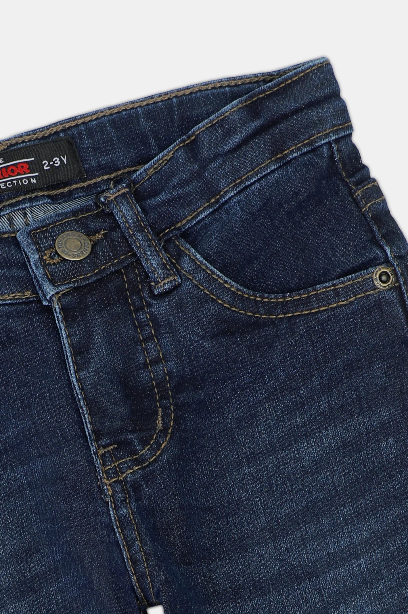 Dark Blue Denim Boys Jeans - Image 2