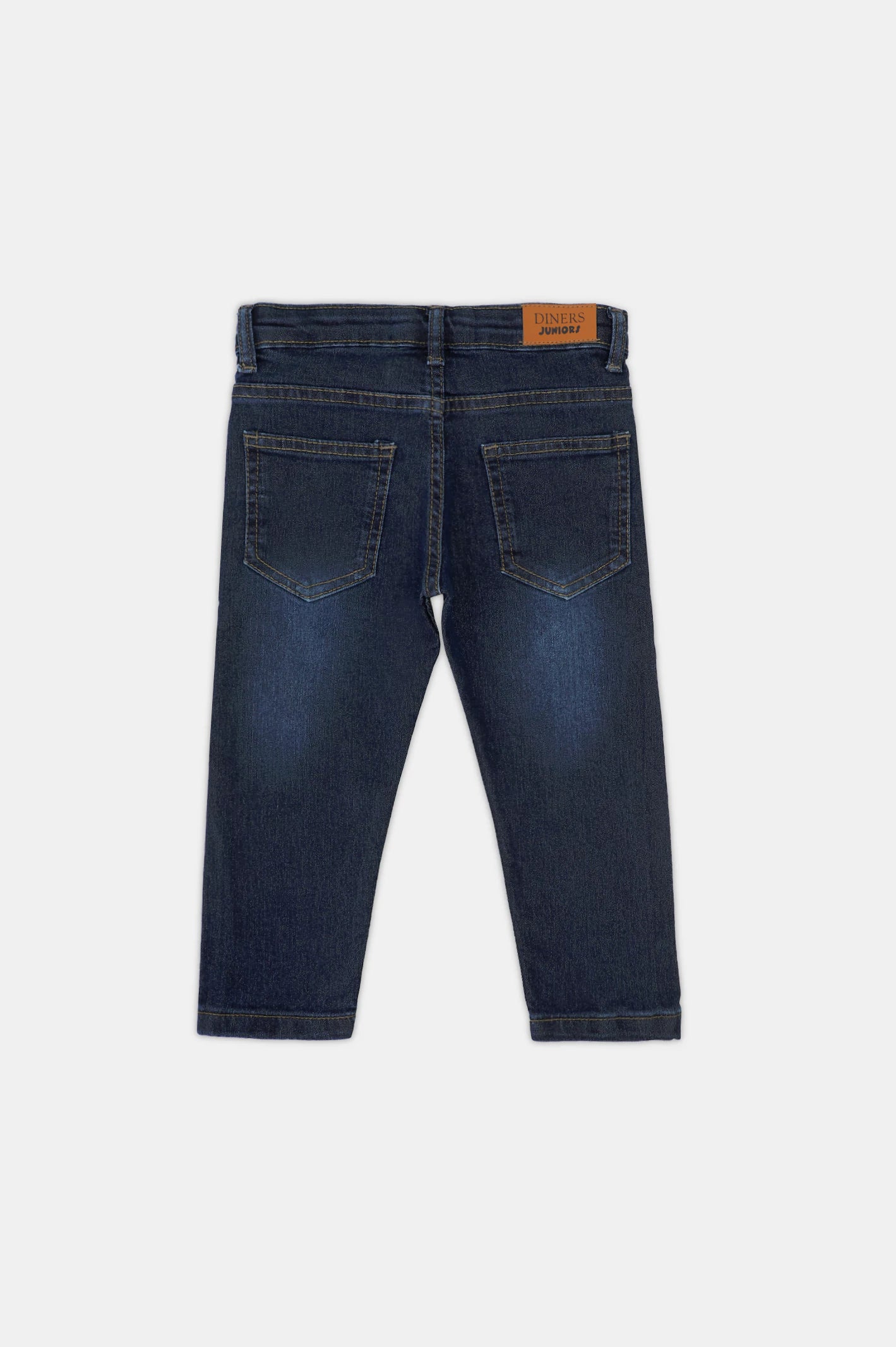 Dark Blue Denim Boys Jeans - Image 3