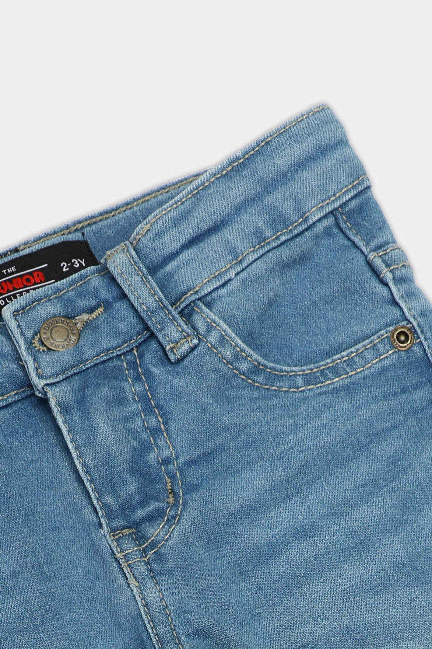 Boys Light Blue Denim Jeans - Image 2