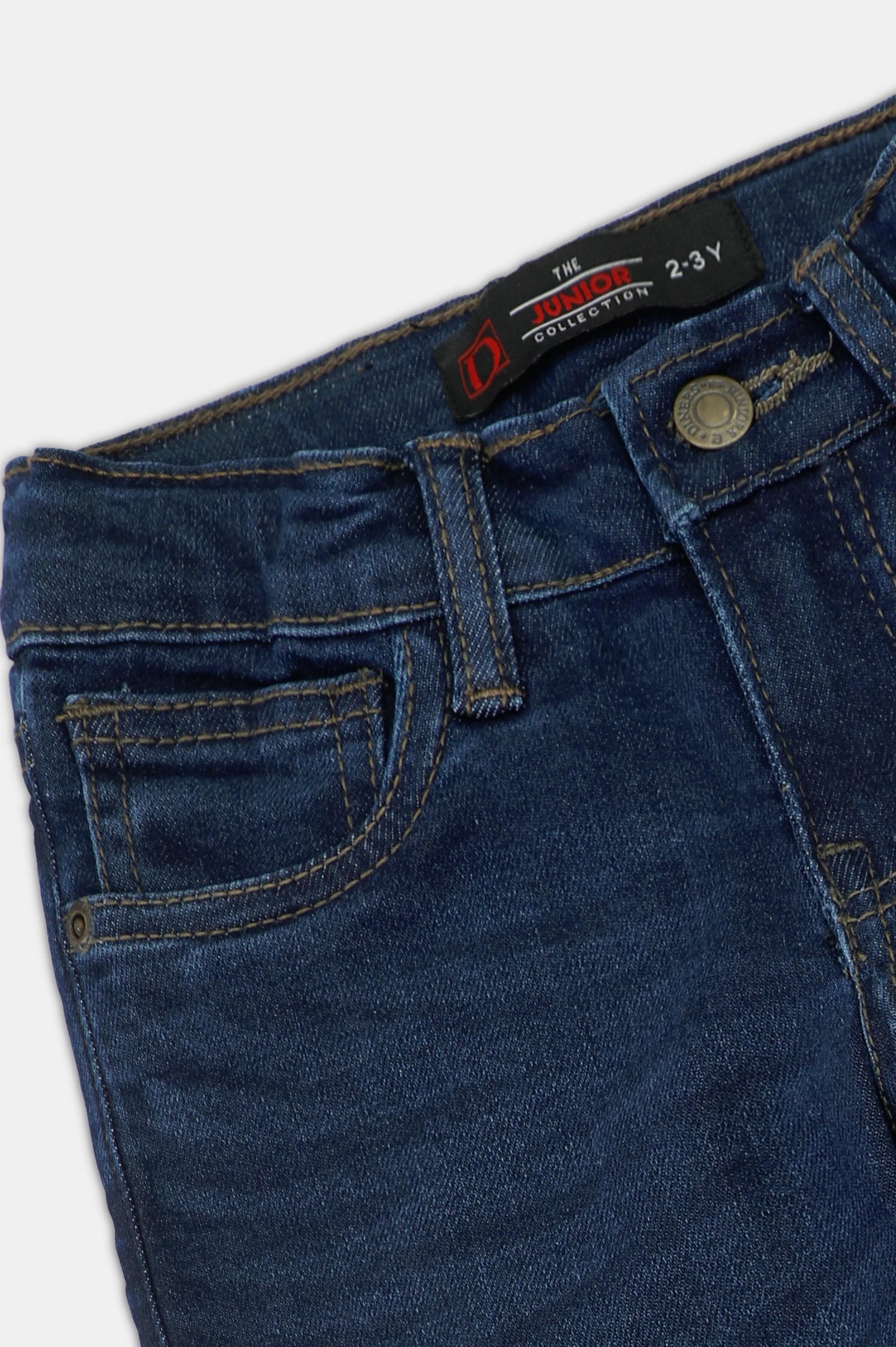 Medium Blue Boys Denim Jeans - Image 2