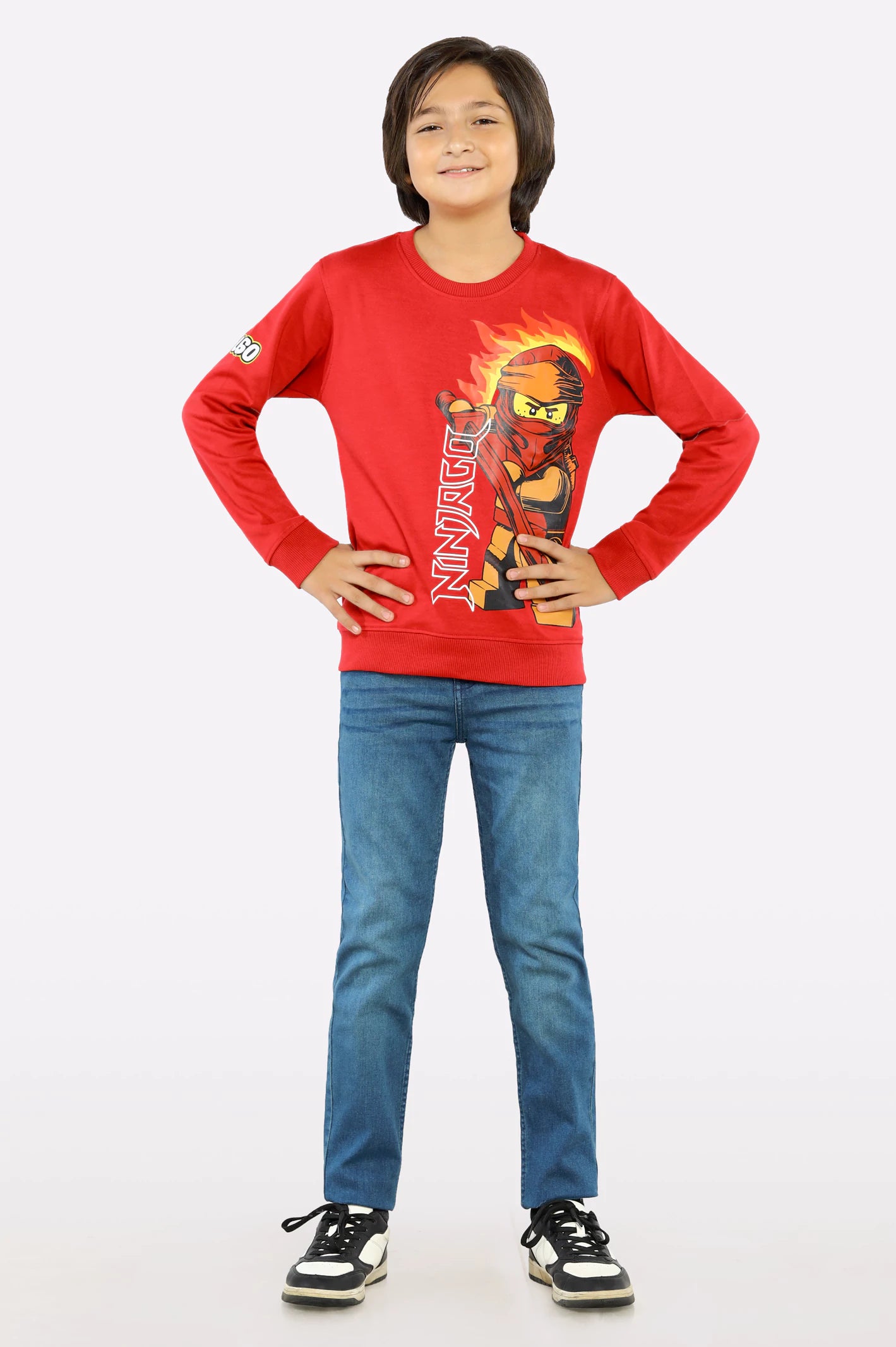 Ninjago Printed Boys Sweatshirt - Image 2