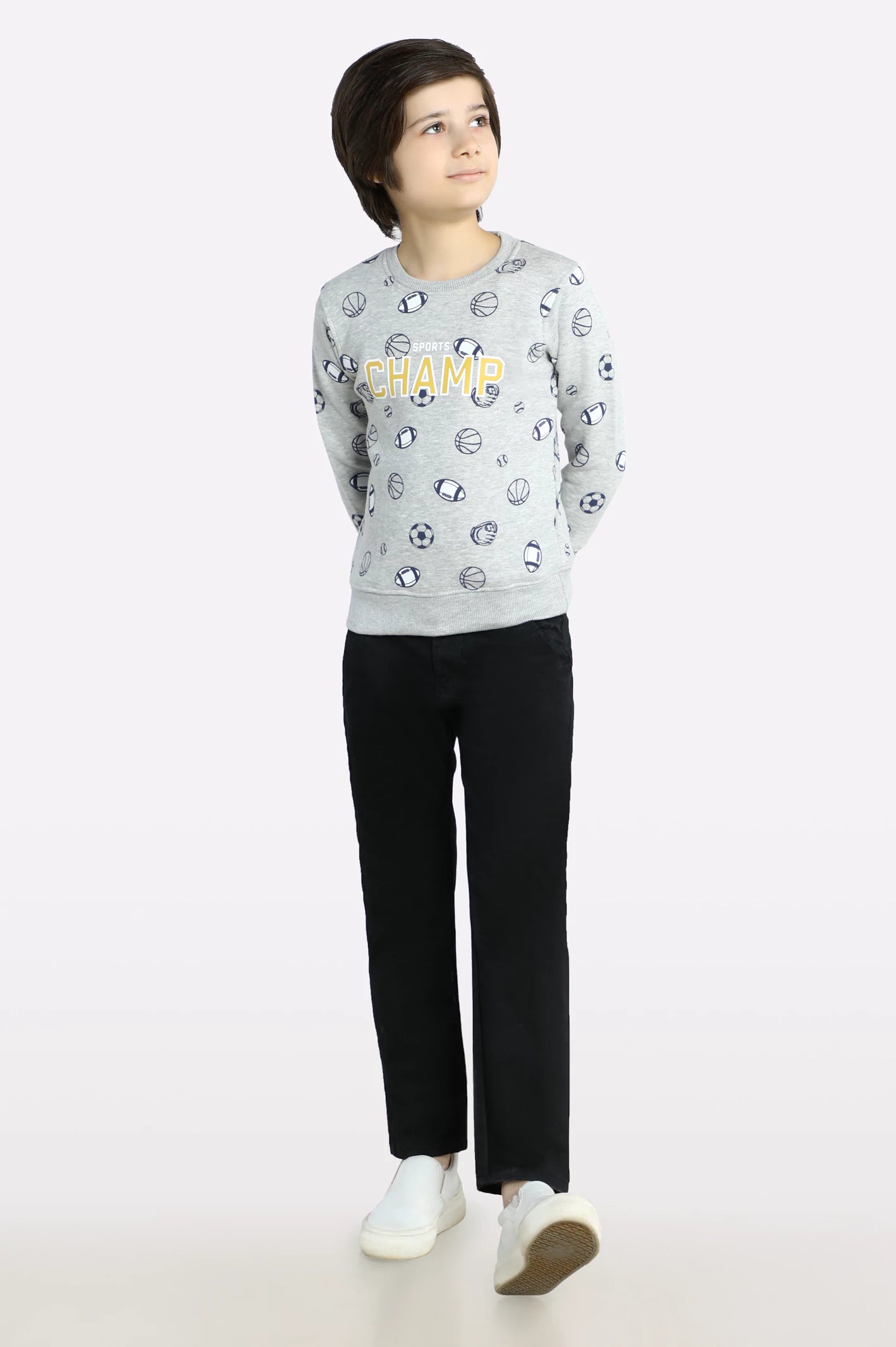 All Over Print Boys Sweatshirt - Image 2