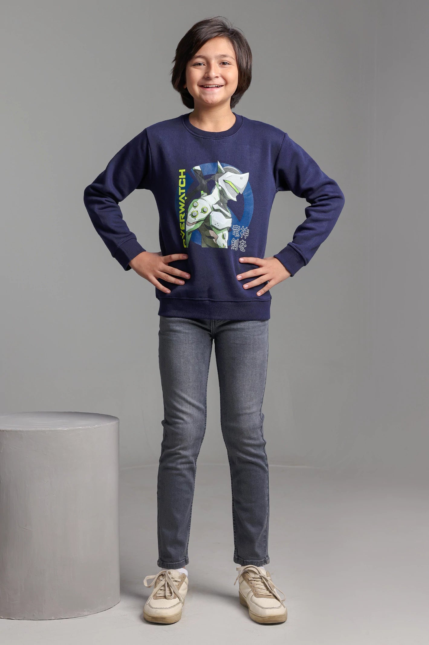 Overwatch Graphic Print Boys Sweatshirt - Image 2