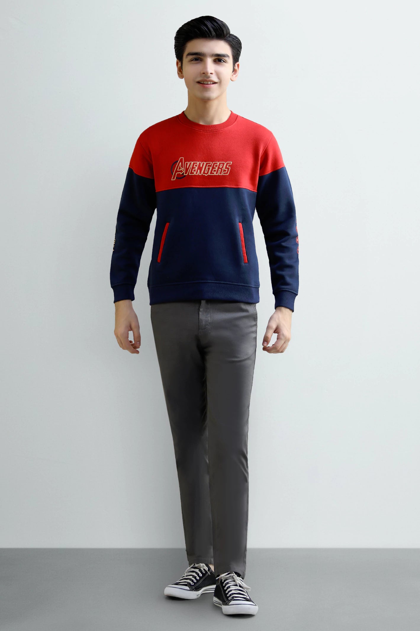 Avengers Graphic Boys Sweatshirt - Image 2