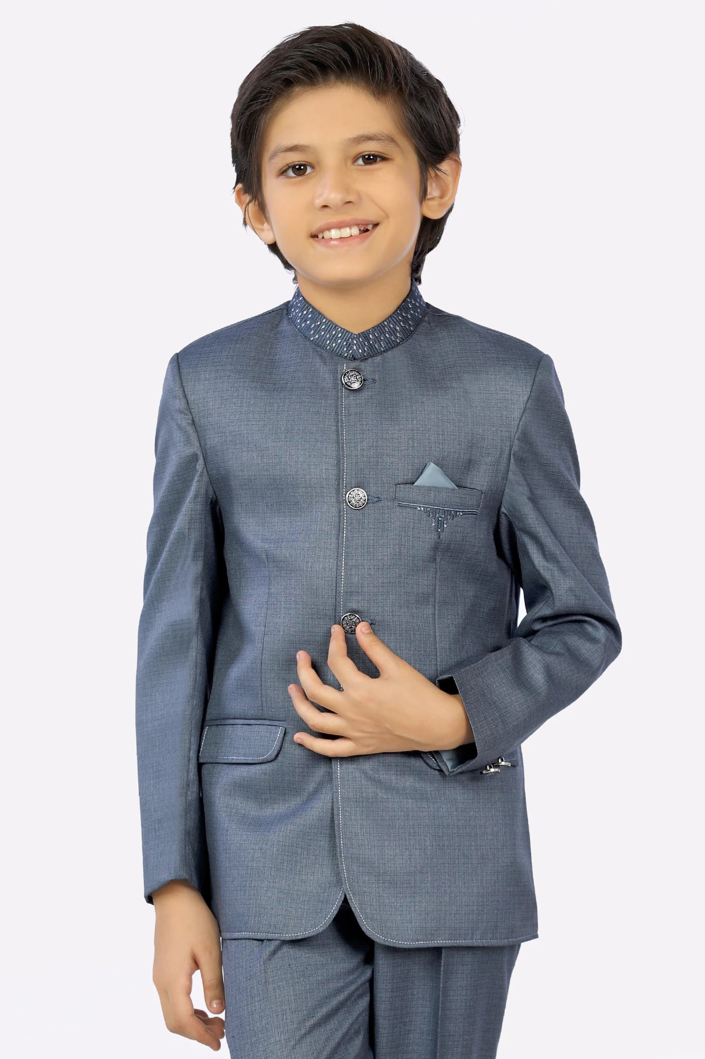 Blue Boys Prince Suit - Image 2