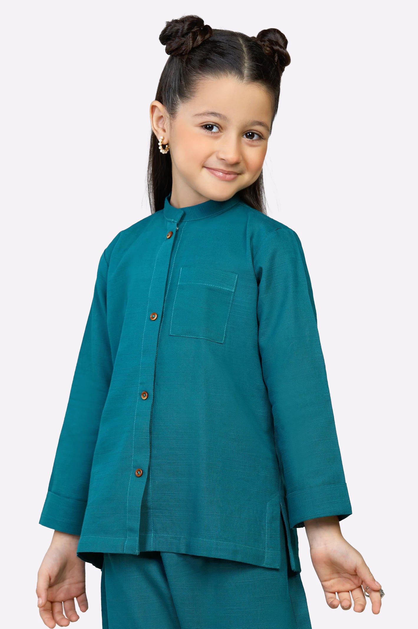 Green Stylised Girls 2PC - Image 2