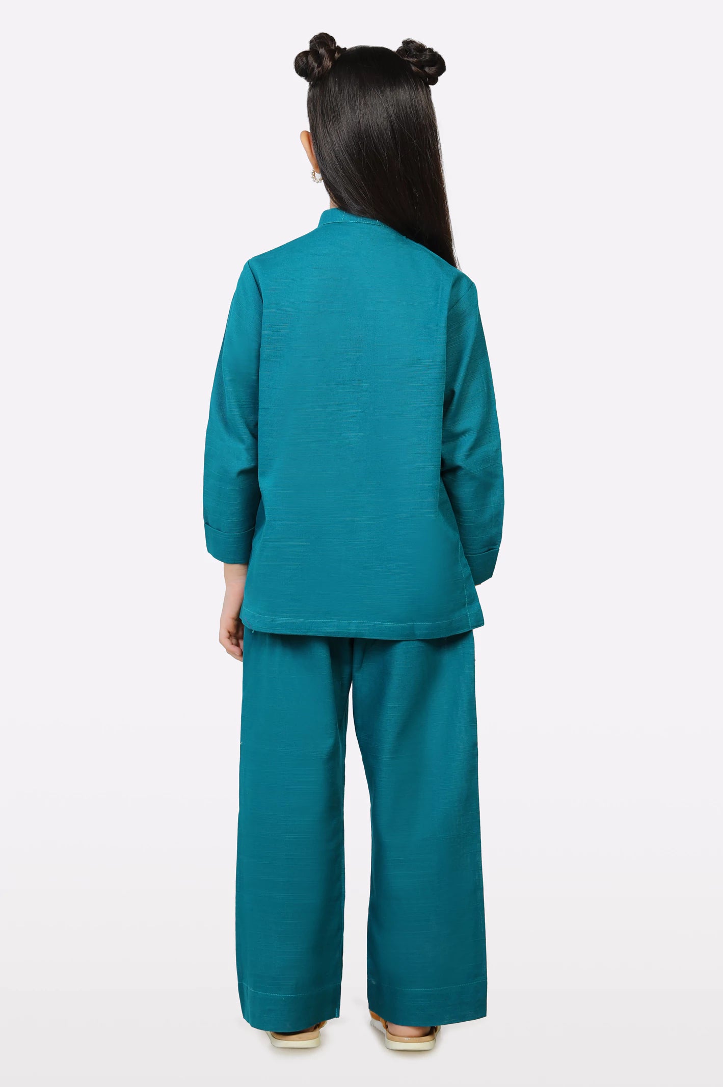 Green Stylised Girls 2PC - Image 3