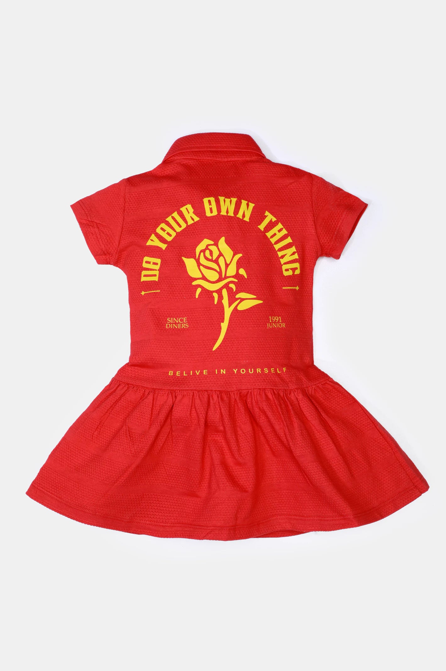 Red Girls Frock - Image 3