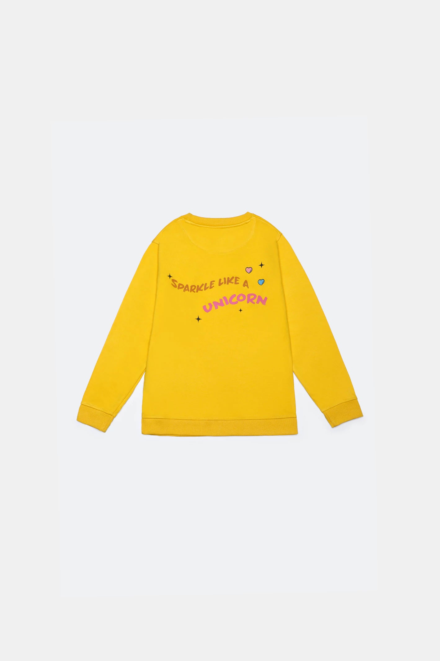 Unicorn Graphic Girls Sweatshirt - Image 3