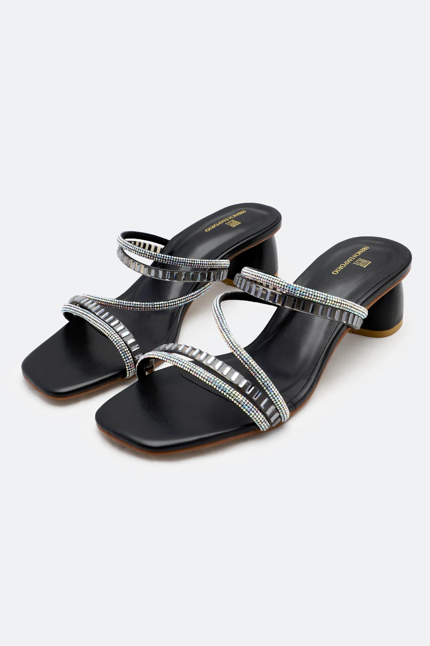 Black Ladies Formal Block Heel - Image 4