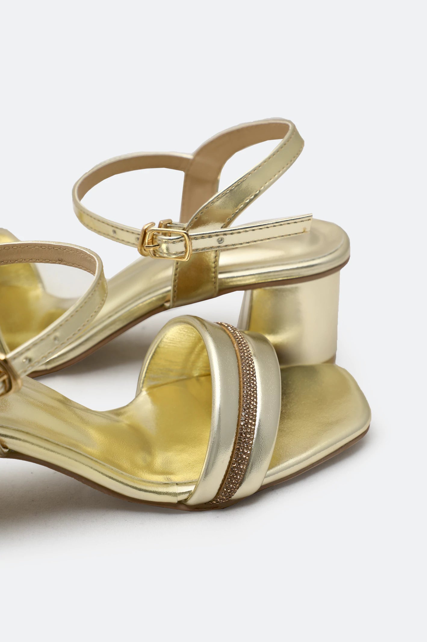 Golden Ladies Formal Heels - Image 2