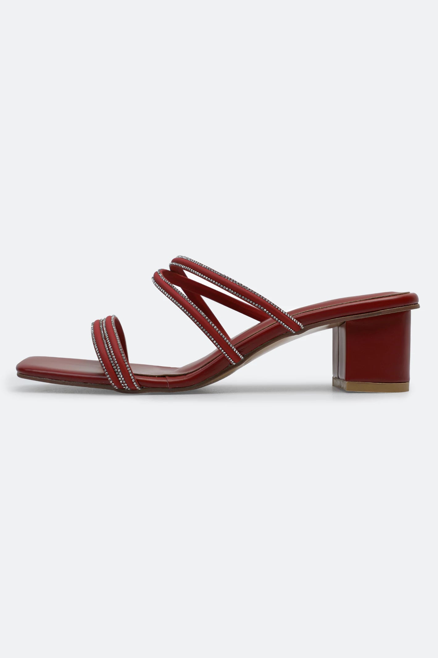 Maroon Ladies Formal Heels - Image 3