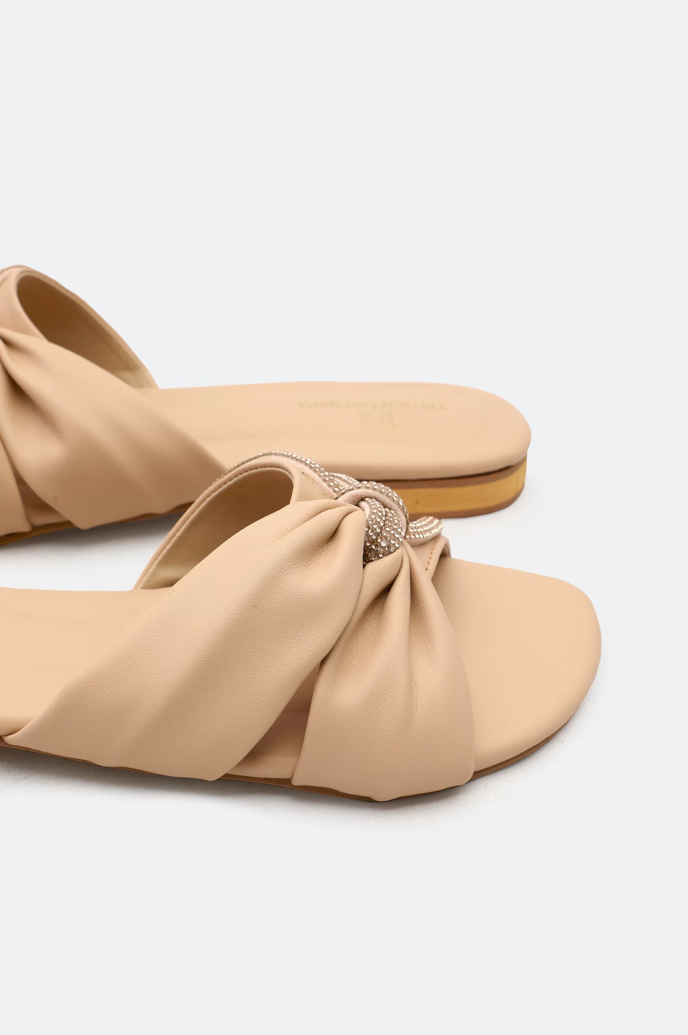 Peach Ladies Casual Slippers - Image 2
