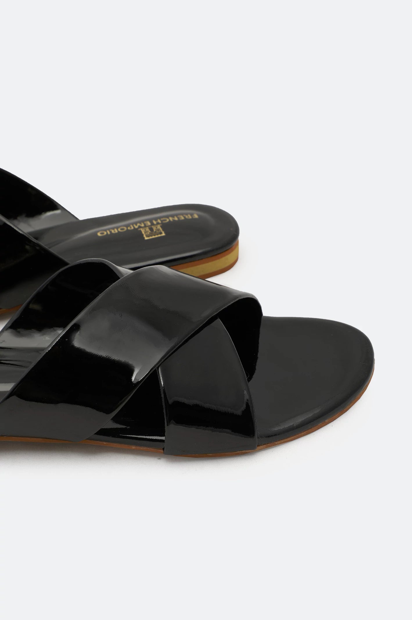 Black Ladies Casual Slippers - Image 2