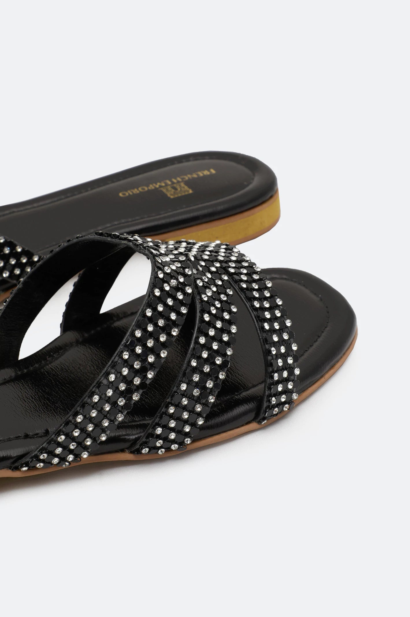 Black Ladies Formal Slippers - Image 2