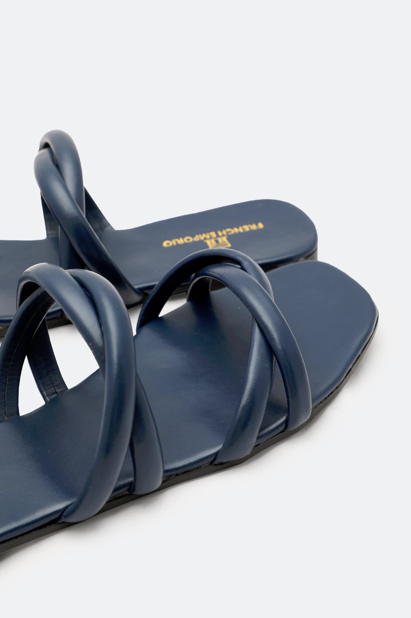 Blue Ladies Casual Slippers - Image 2