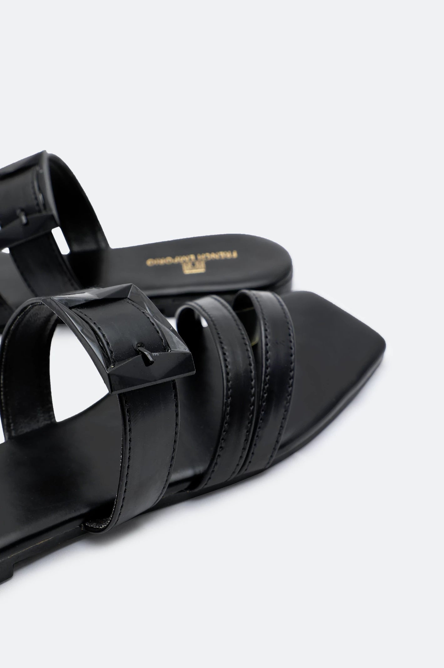 Black Ladies Casual Slippers - Image 2