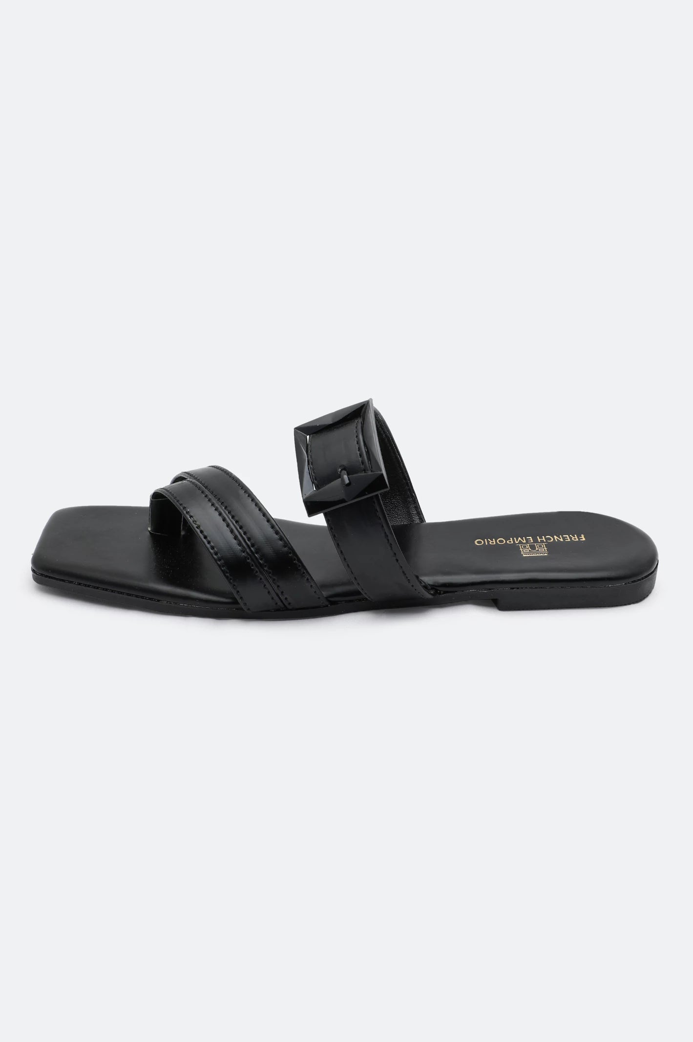 Black Ladies Casual Slippers - Image 3