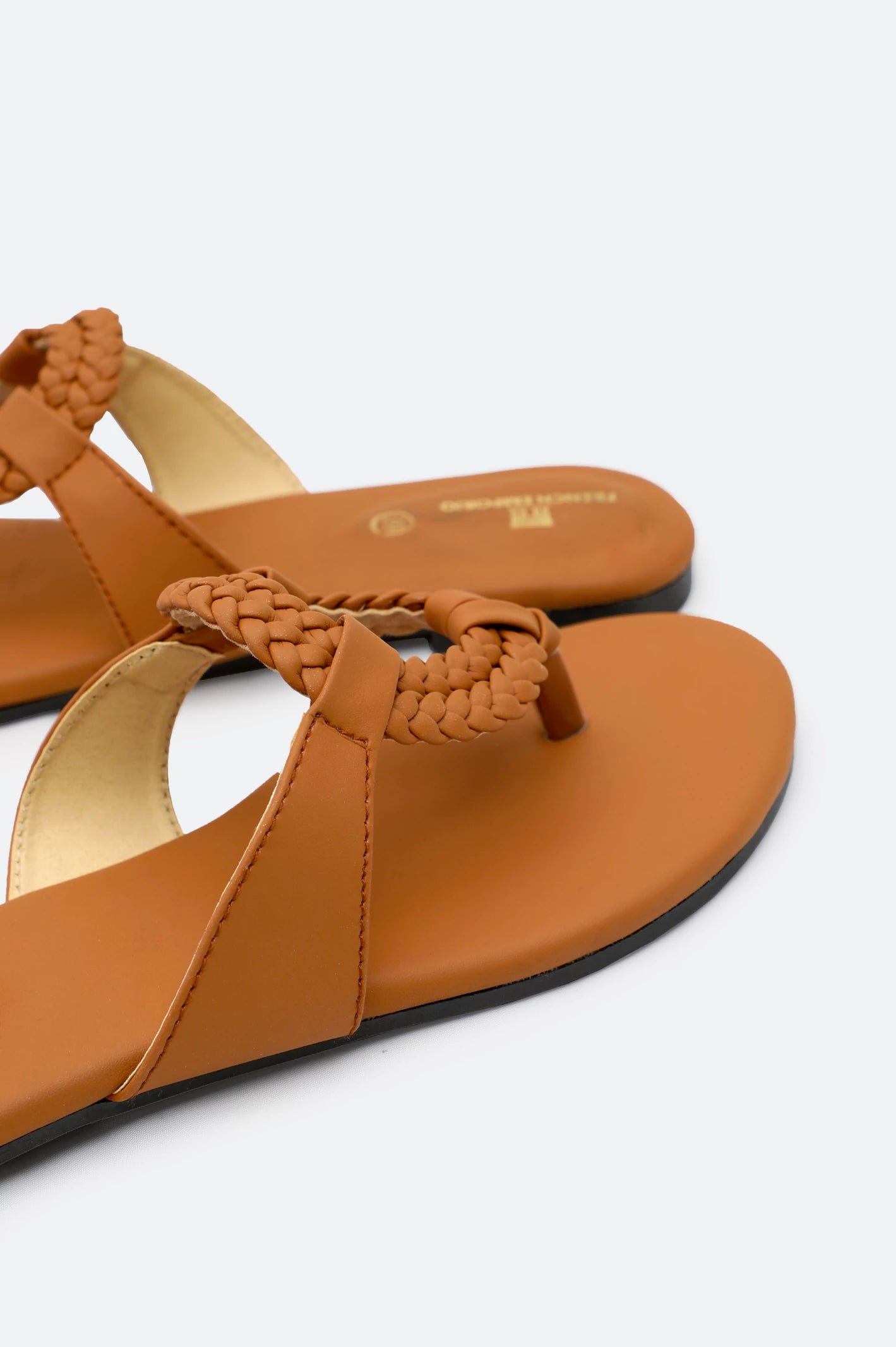 Mustard Ladies Casual Slippers - Image 2