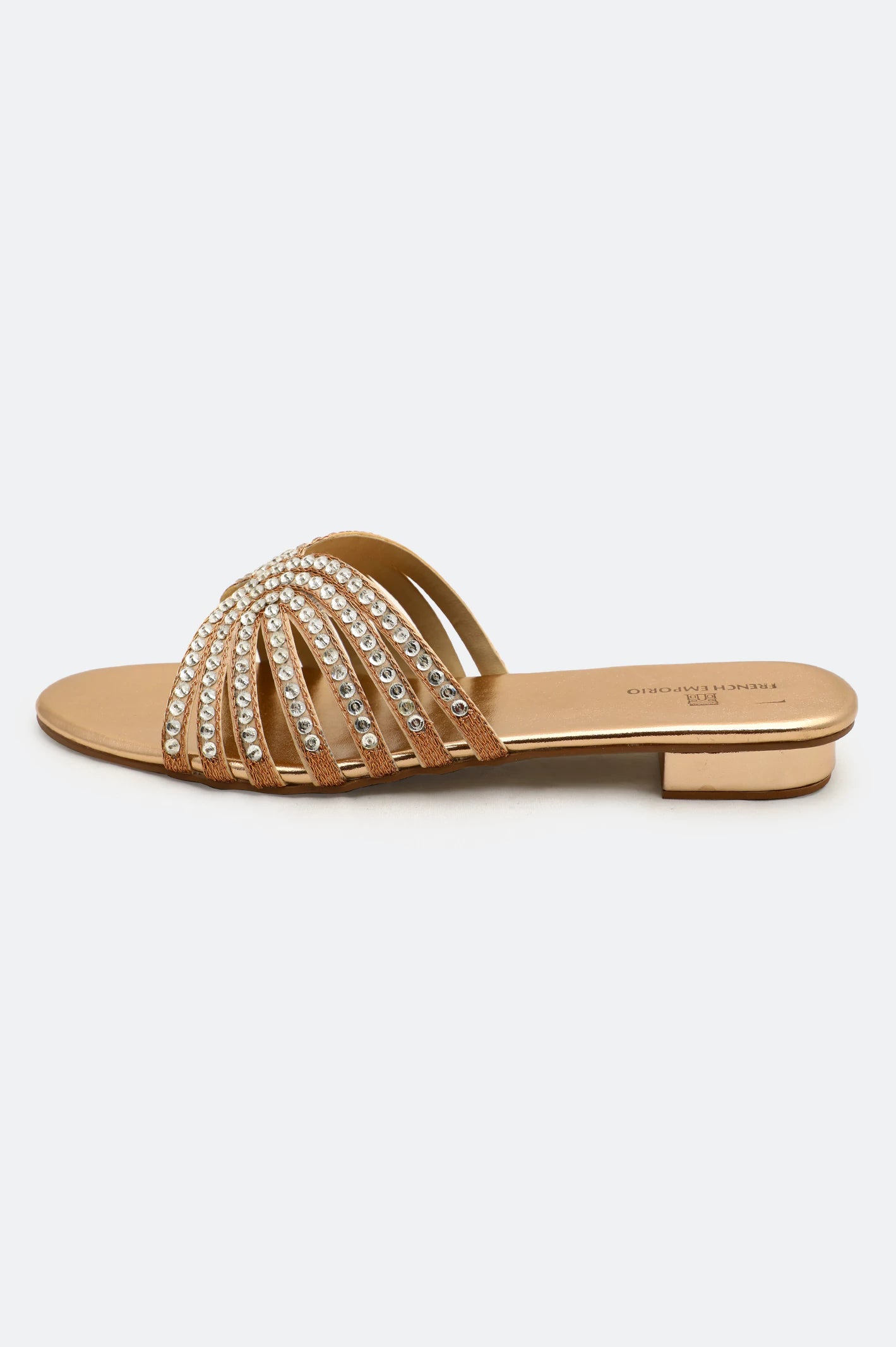 Peach Ladies Formal Slippers - Image 3